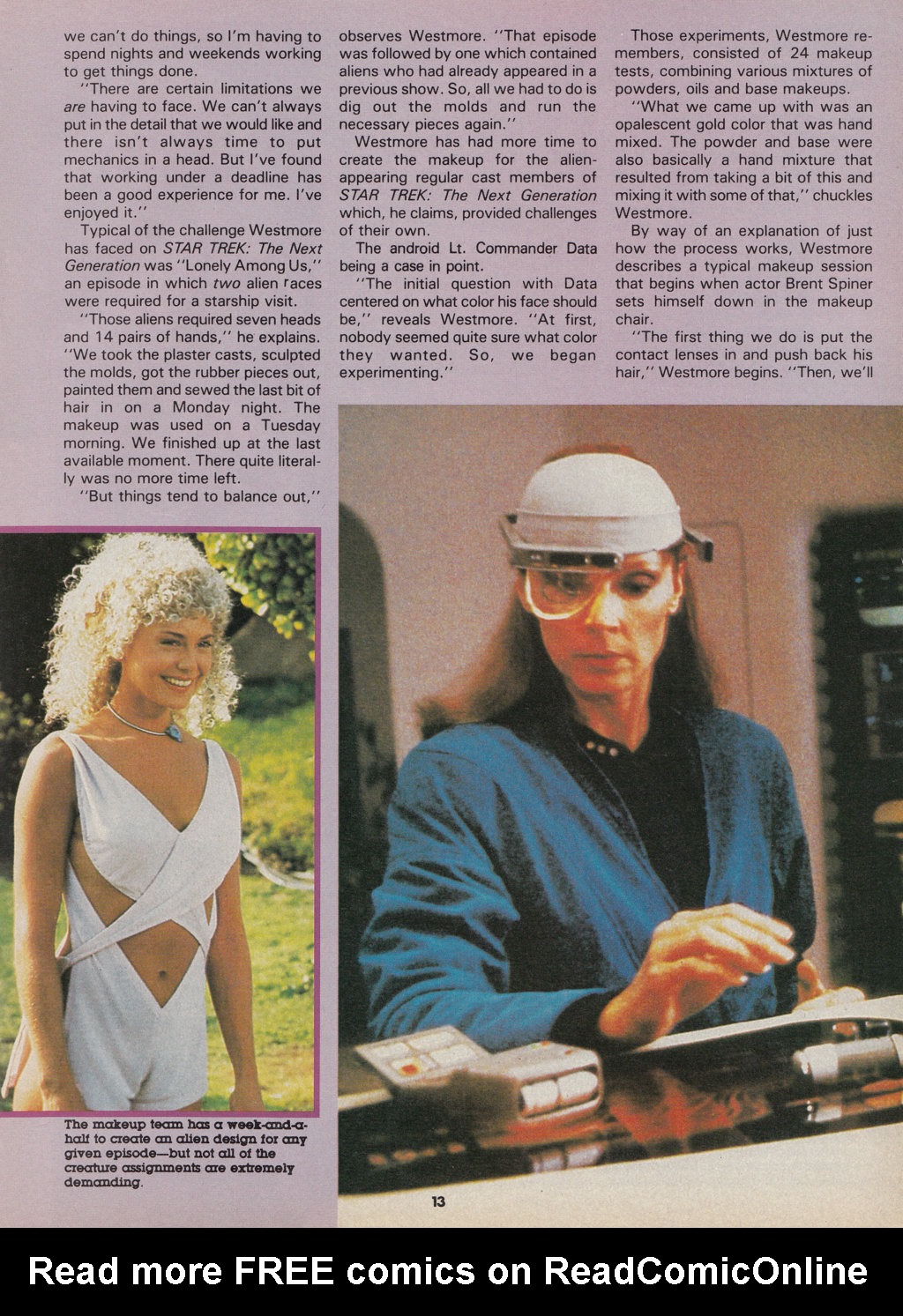 Read online Star Trek The Next Generation (1990) comic -  Issue #16 - 13