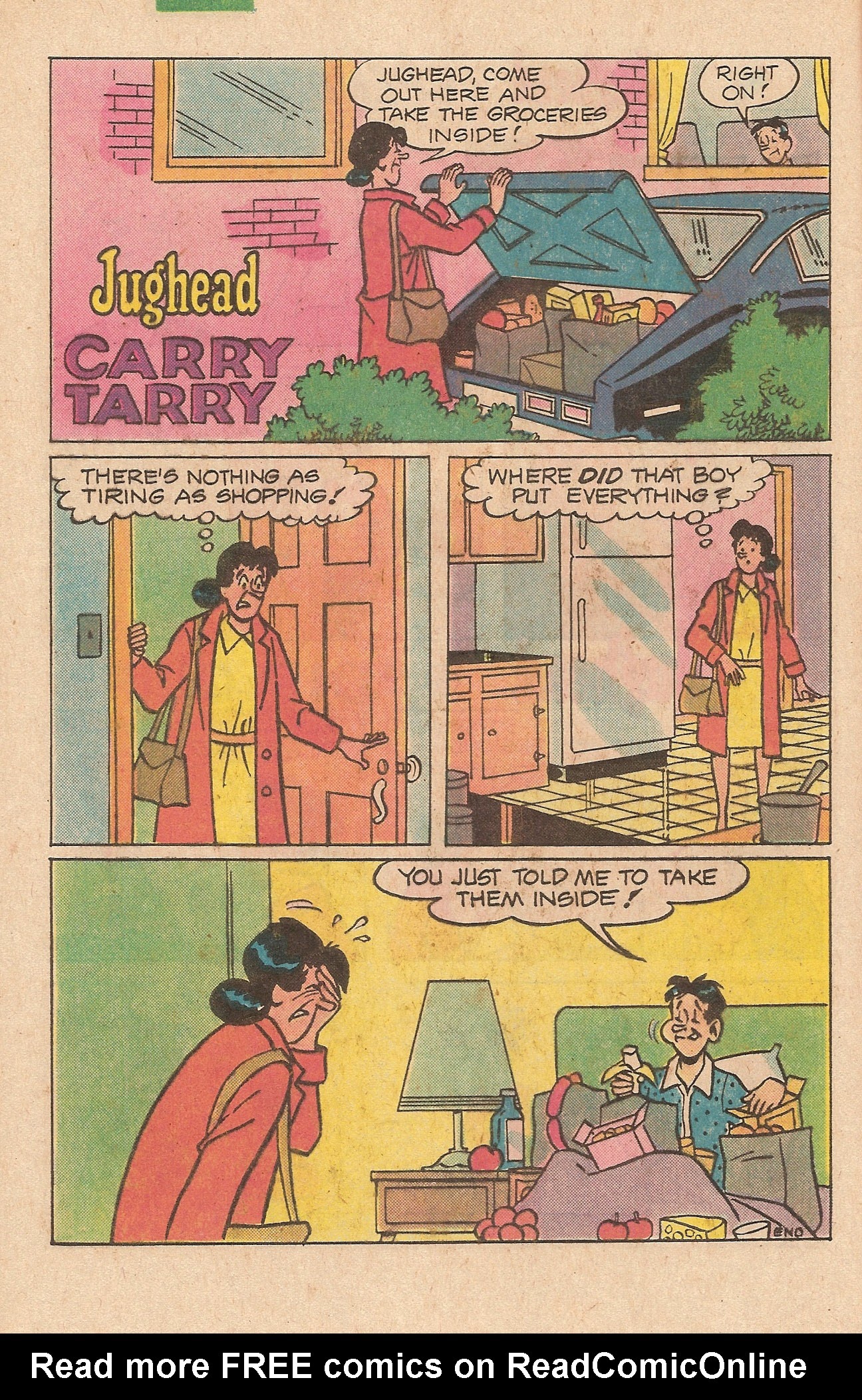 Read online Jughead's Jokes comic -  Issue #70 - 8