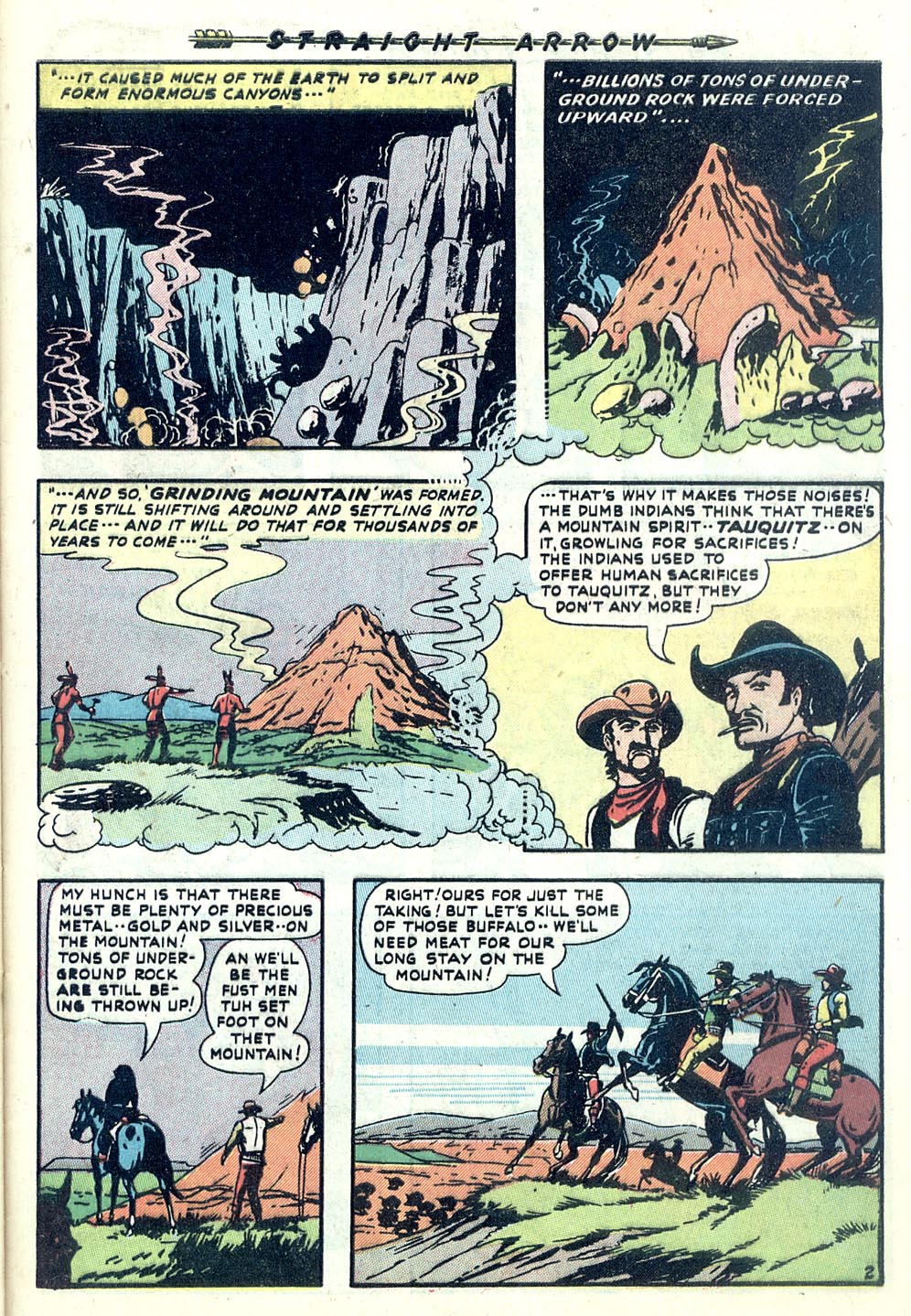 Read online Straight Arrow comic -  Issue #13 - 27
