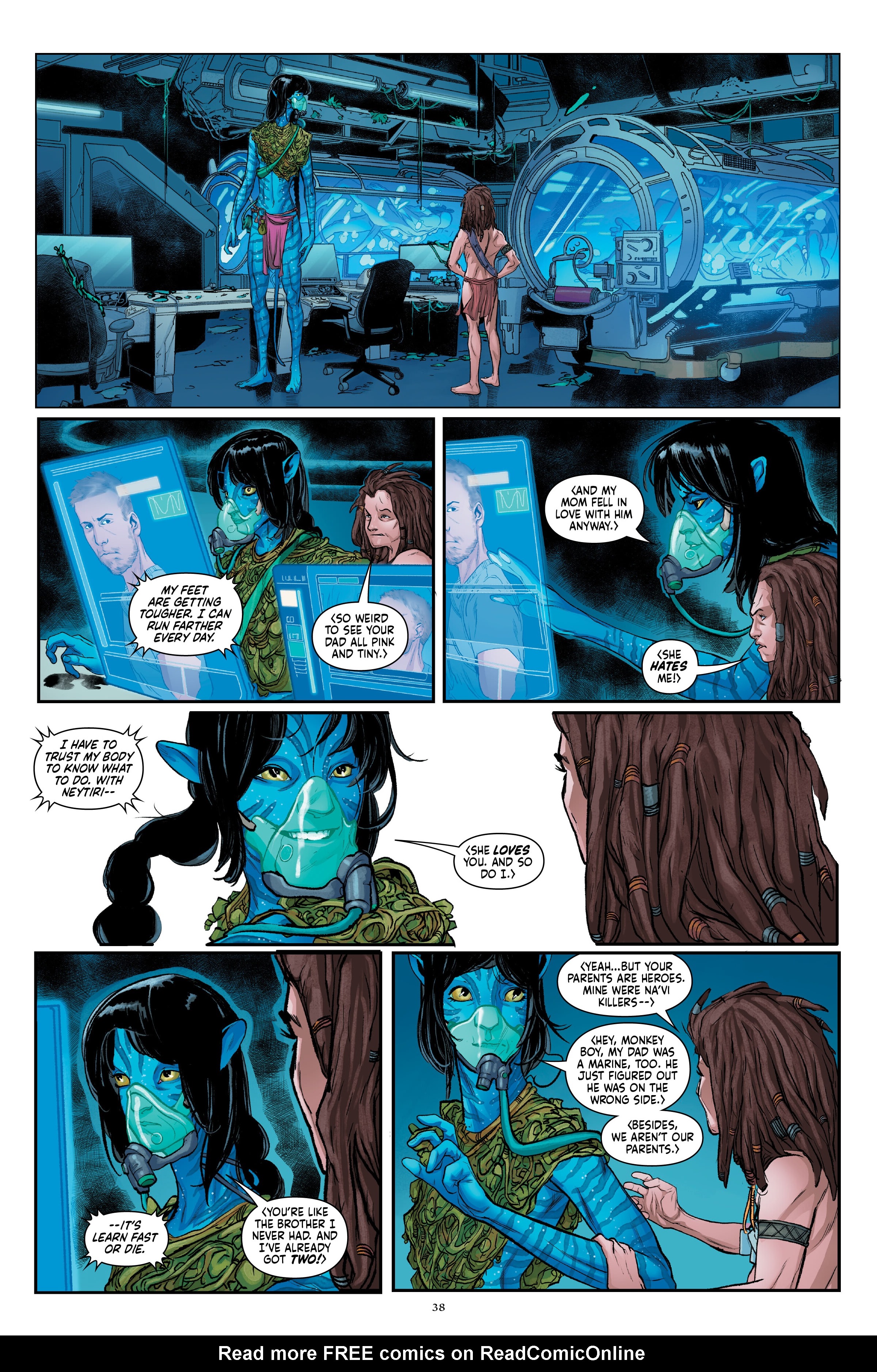 Read online Avatar: The High Ground comic -  Issue # _Library Edition (Part 1) - 40