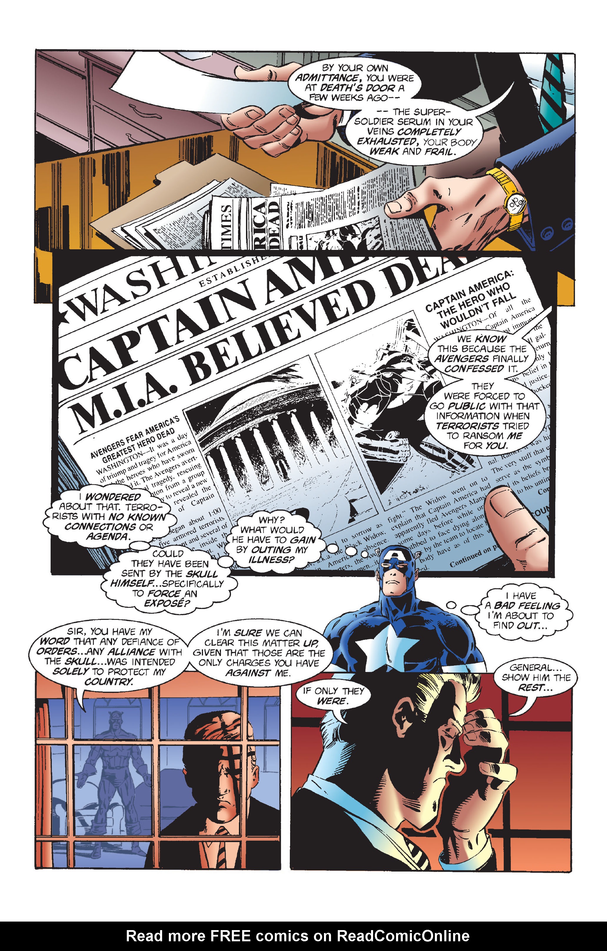 Read online Captain America Epic Collection comic -  Issue # TPB Man Without A Country (Part 3) - 24