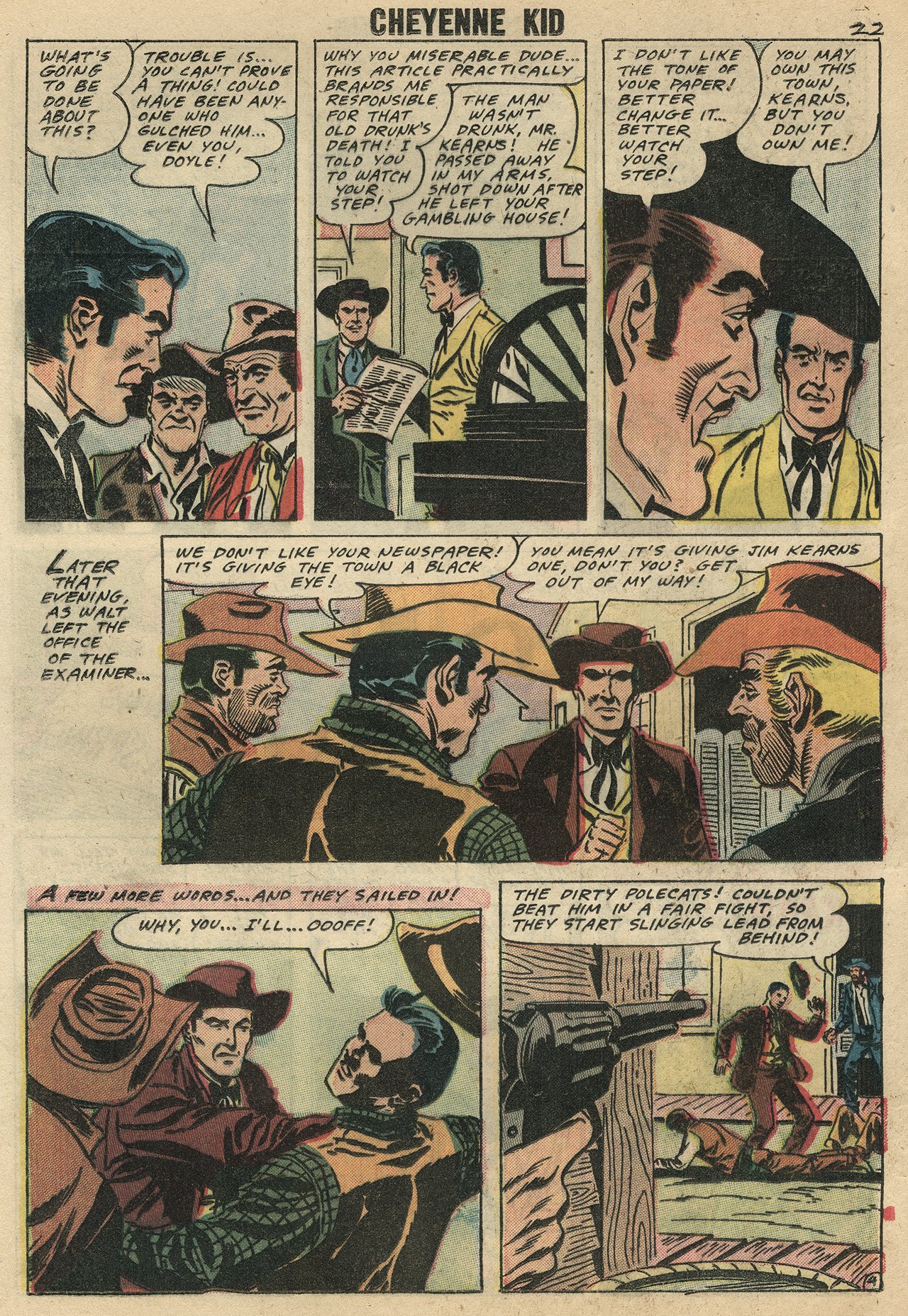 Read online Cheyenne Kid comic -  Issue #13 - 24