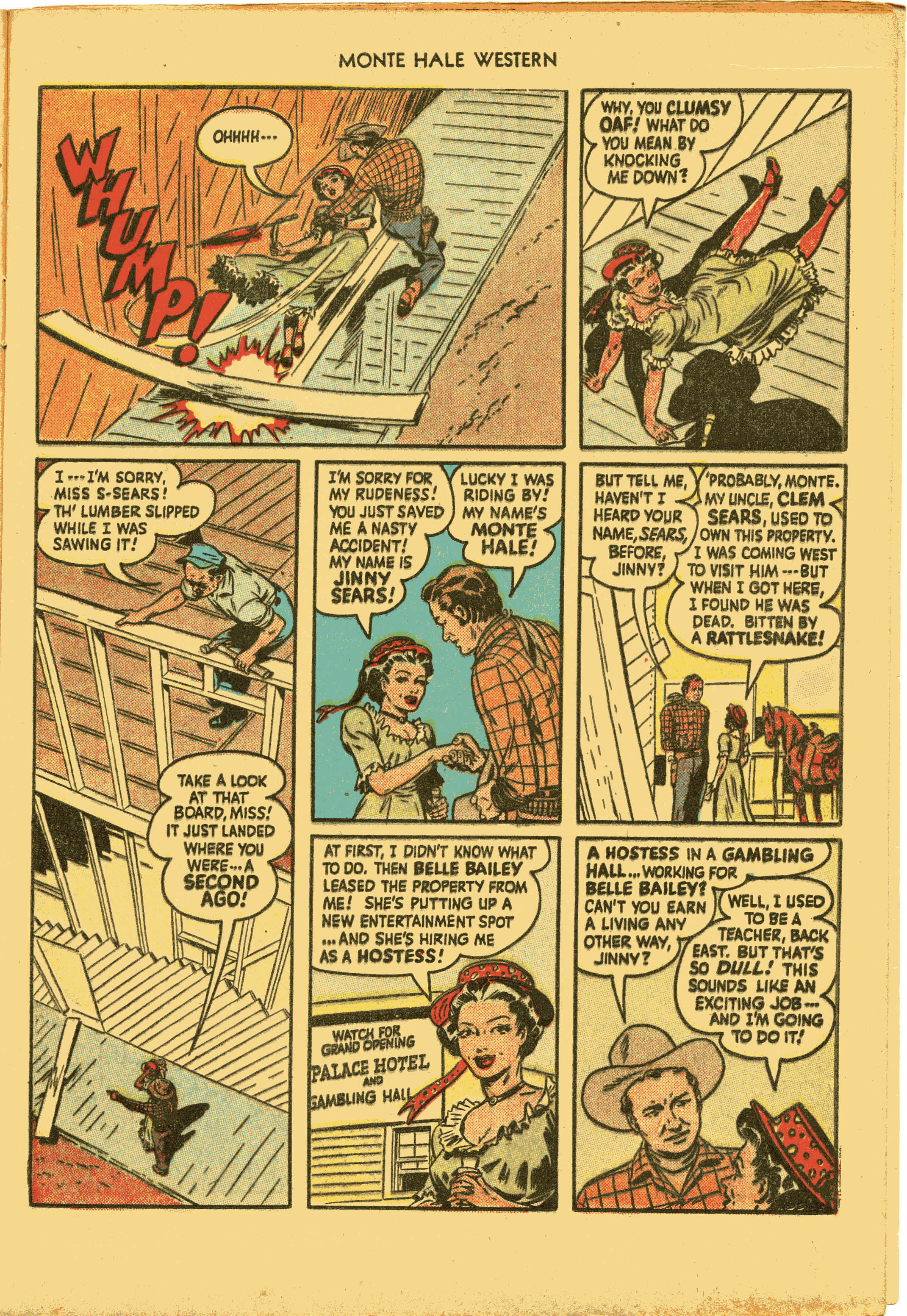 Read online Monte Hale Western comic -  Issue #31 - 17