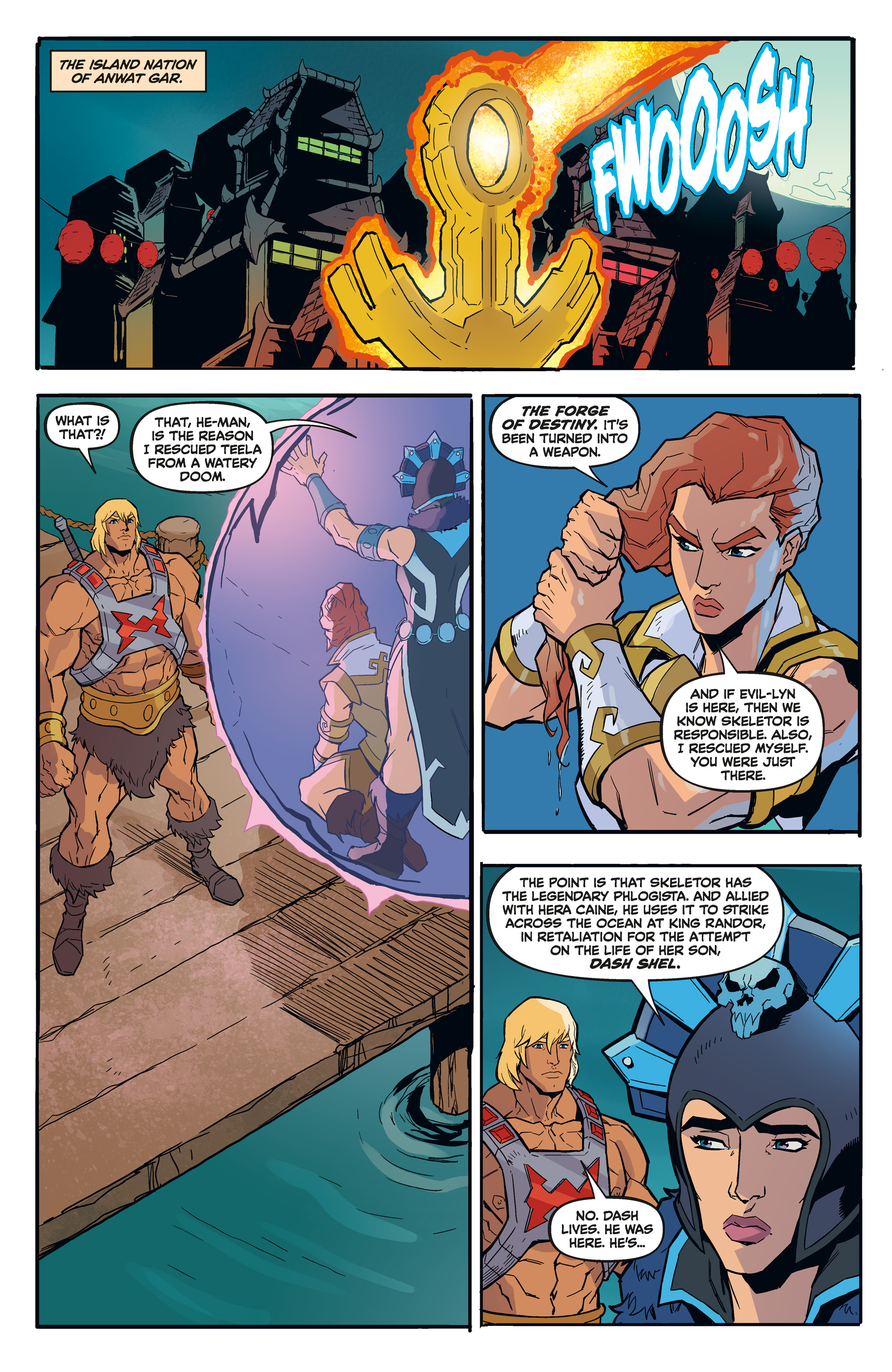 Read online Masters of the Universe: Forge of Destiny comic -  Issue #4 - 6