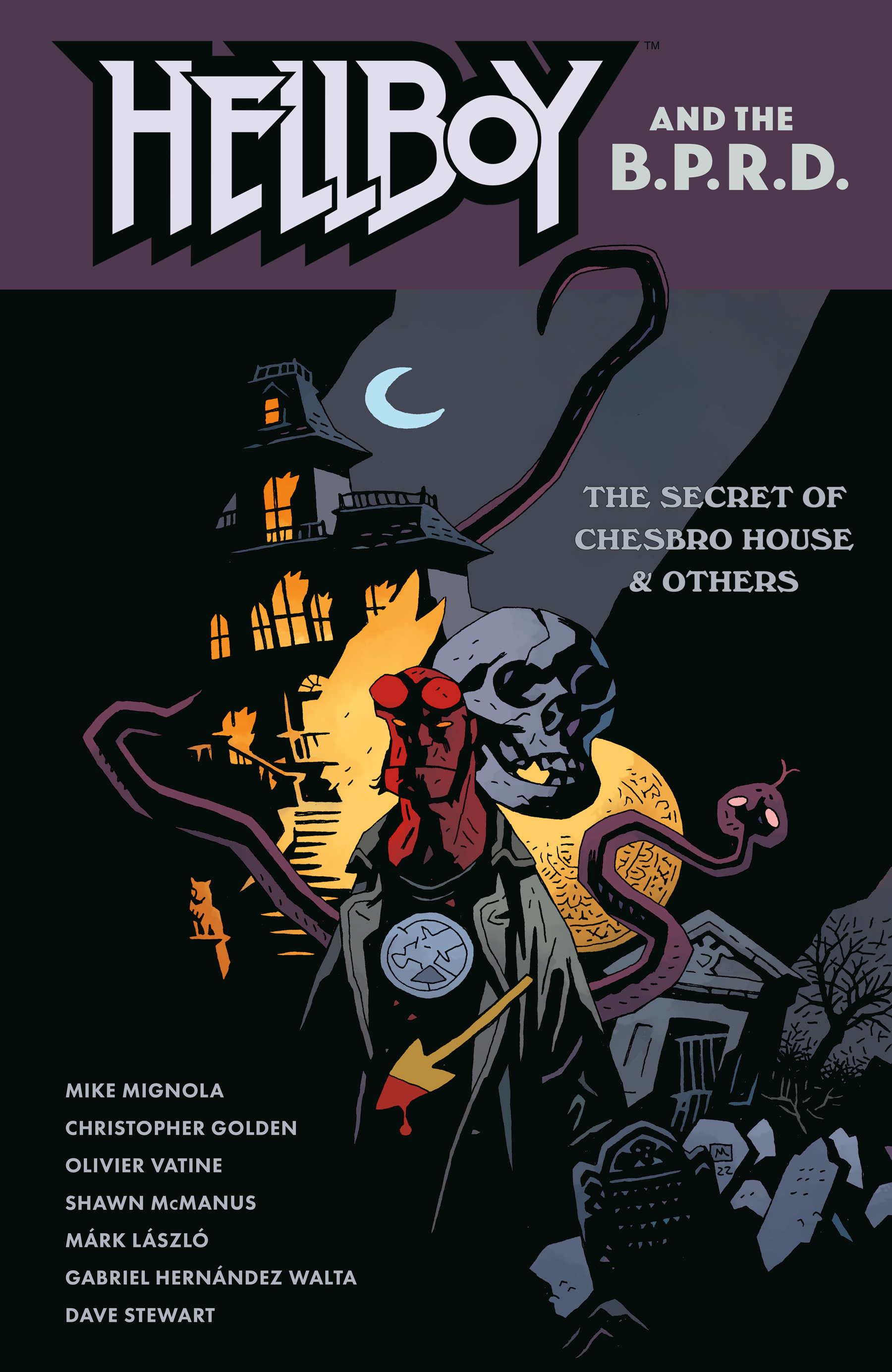 Read online Hellboy and the B.P.R.D.: The Secret of Chesbro House & Others comic -  Issue # TPB (Part 1) - 1