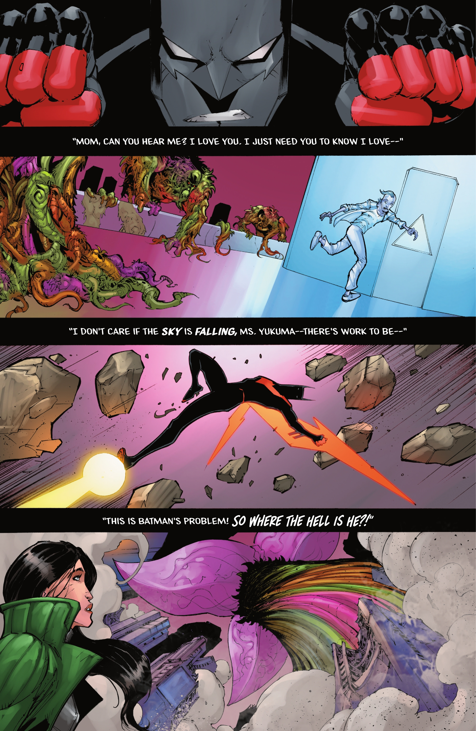 Read online Batman Beyond: Neo-Gothic comic -  Issue #6 - 4