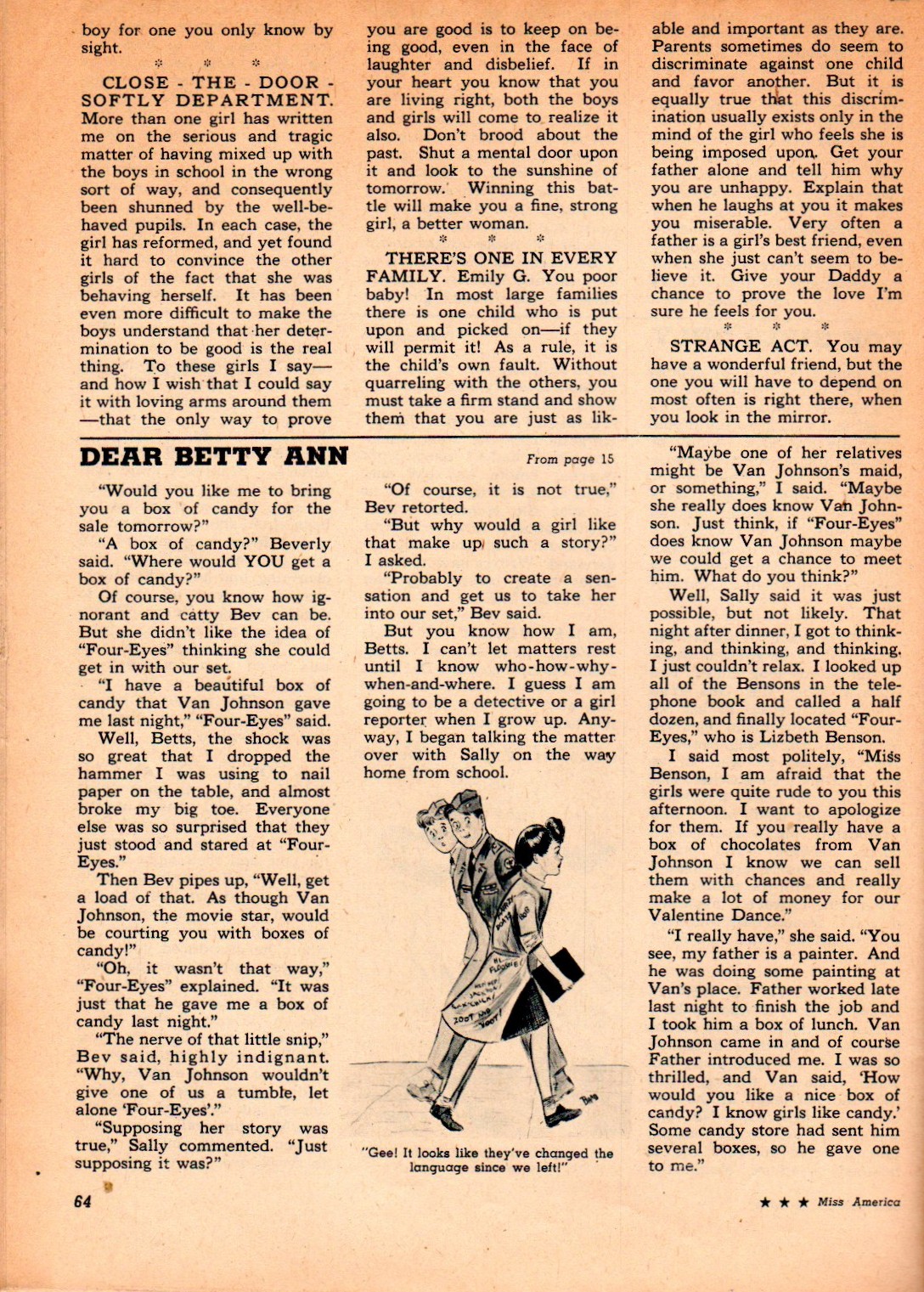 Read online Miss America Magazine comic -  Issue #5 - 64