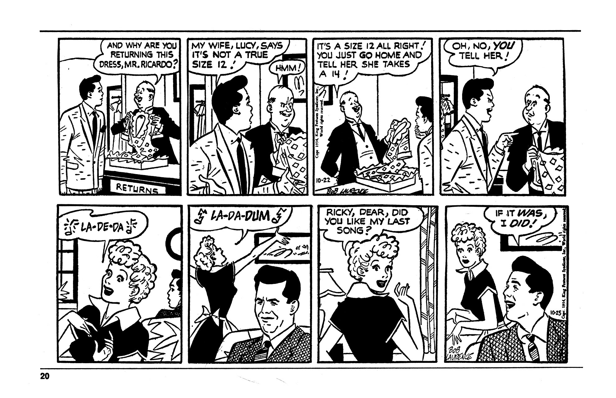 Read online I Love Lucy Too comic -  Issue #4 - 22