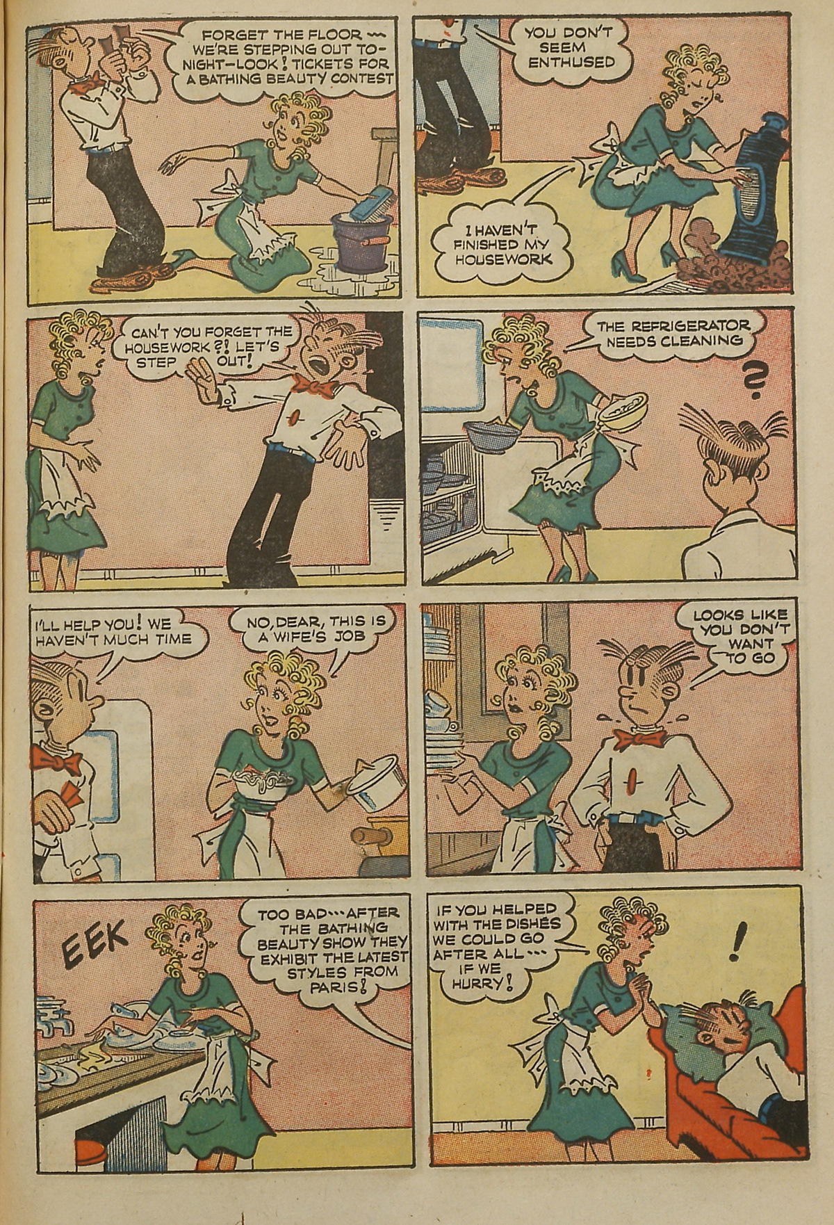 Read online Blondie Comics (1960) comic -  Issue #159 - 45