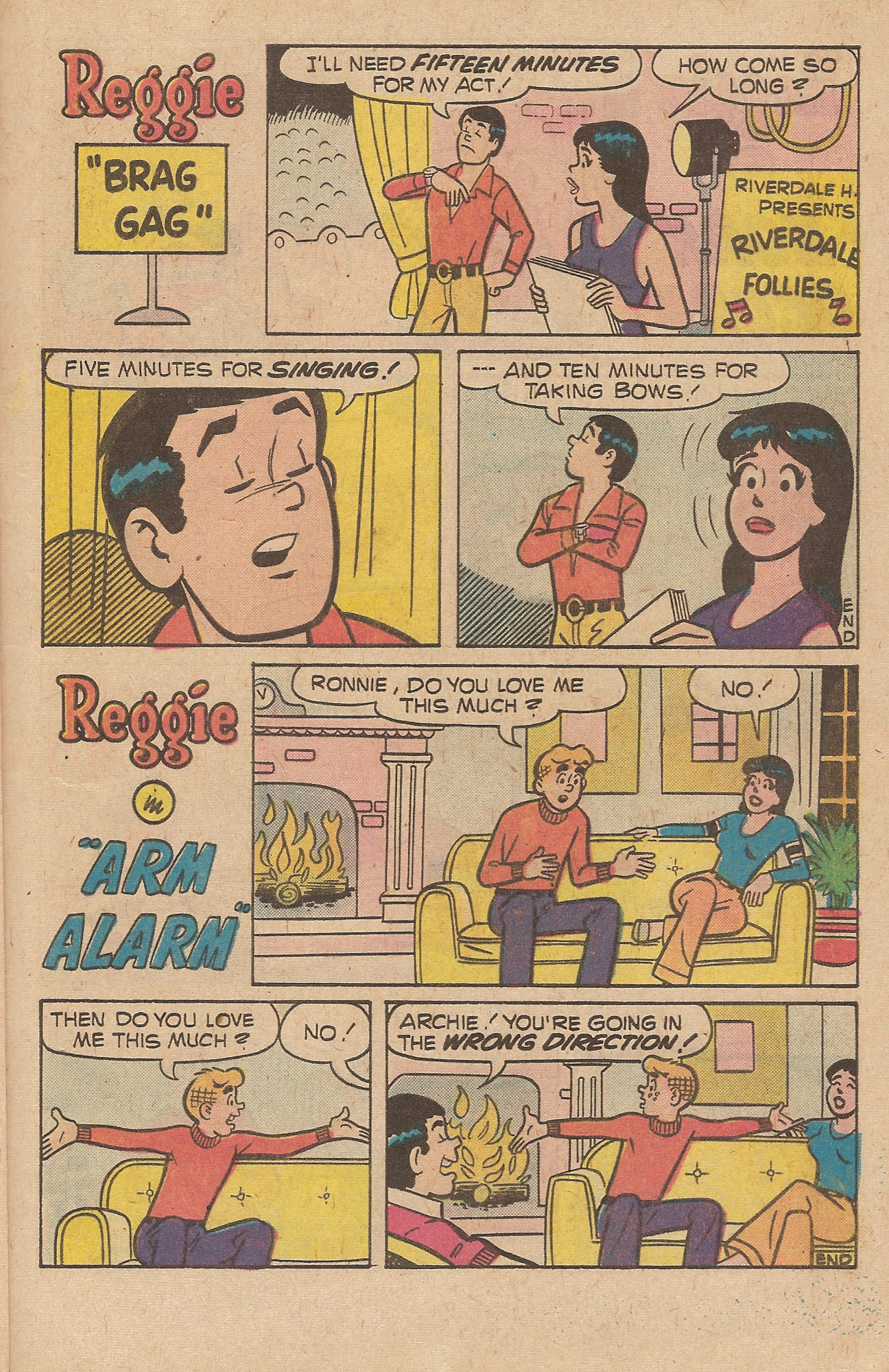Read online Reggie's Wise Guy Jokes comic -  Issue #42 - 5
