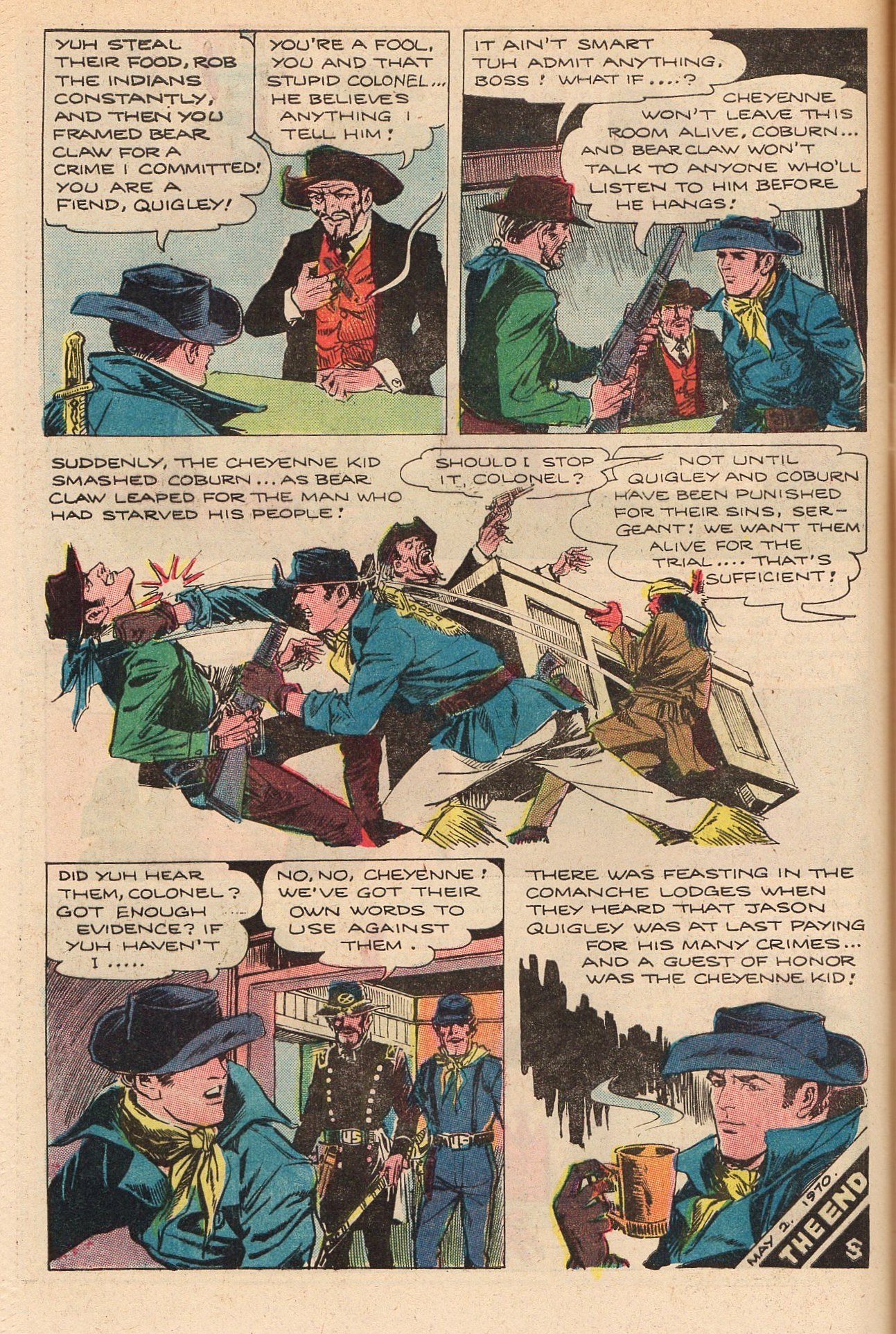 Read online Cheyenne Kid comic -  Issue #82 - 32