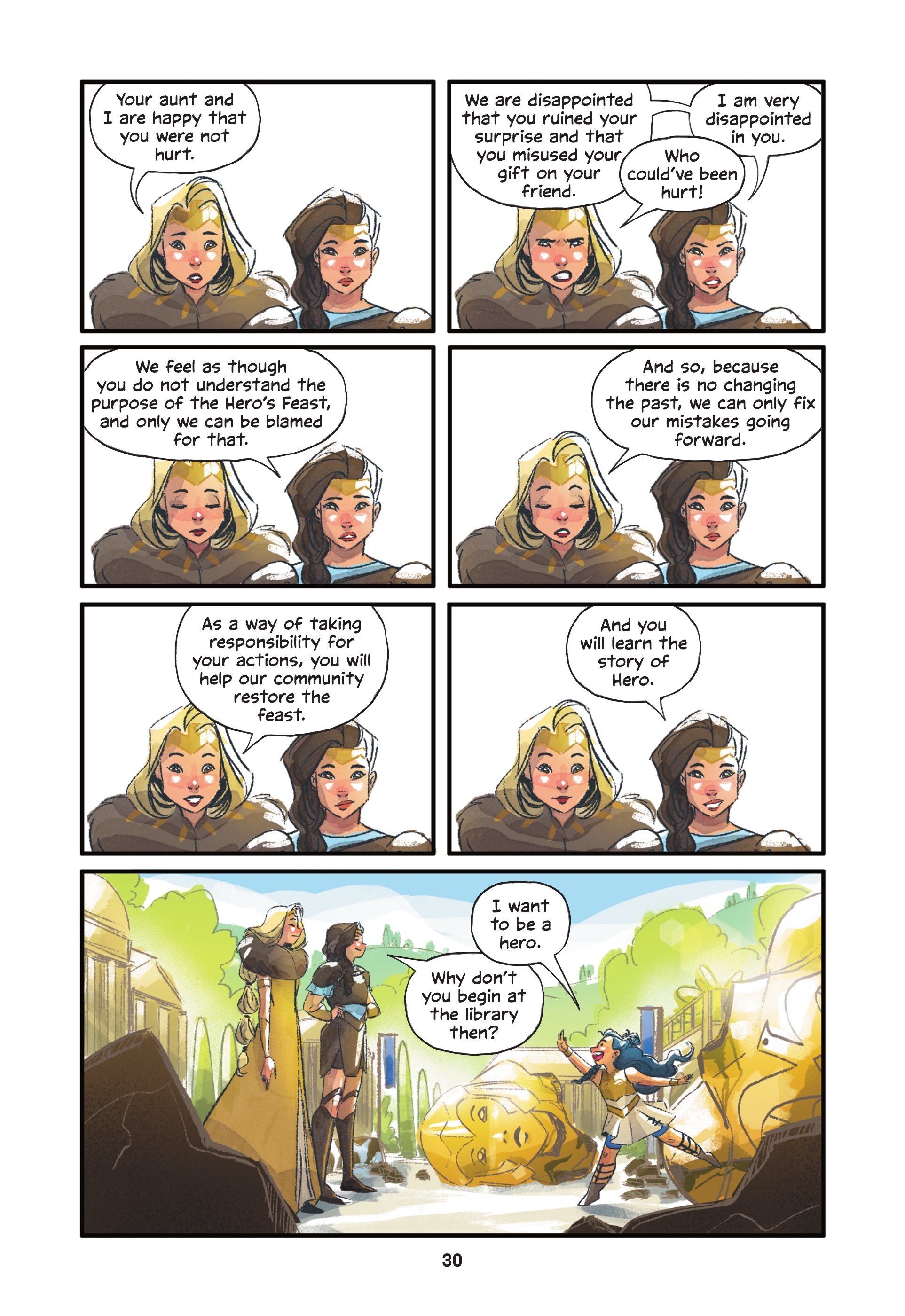 Read online Diana and the Hero's Journey comic -  Issue # TPB - 26