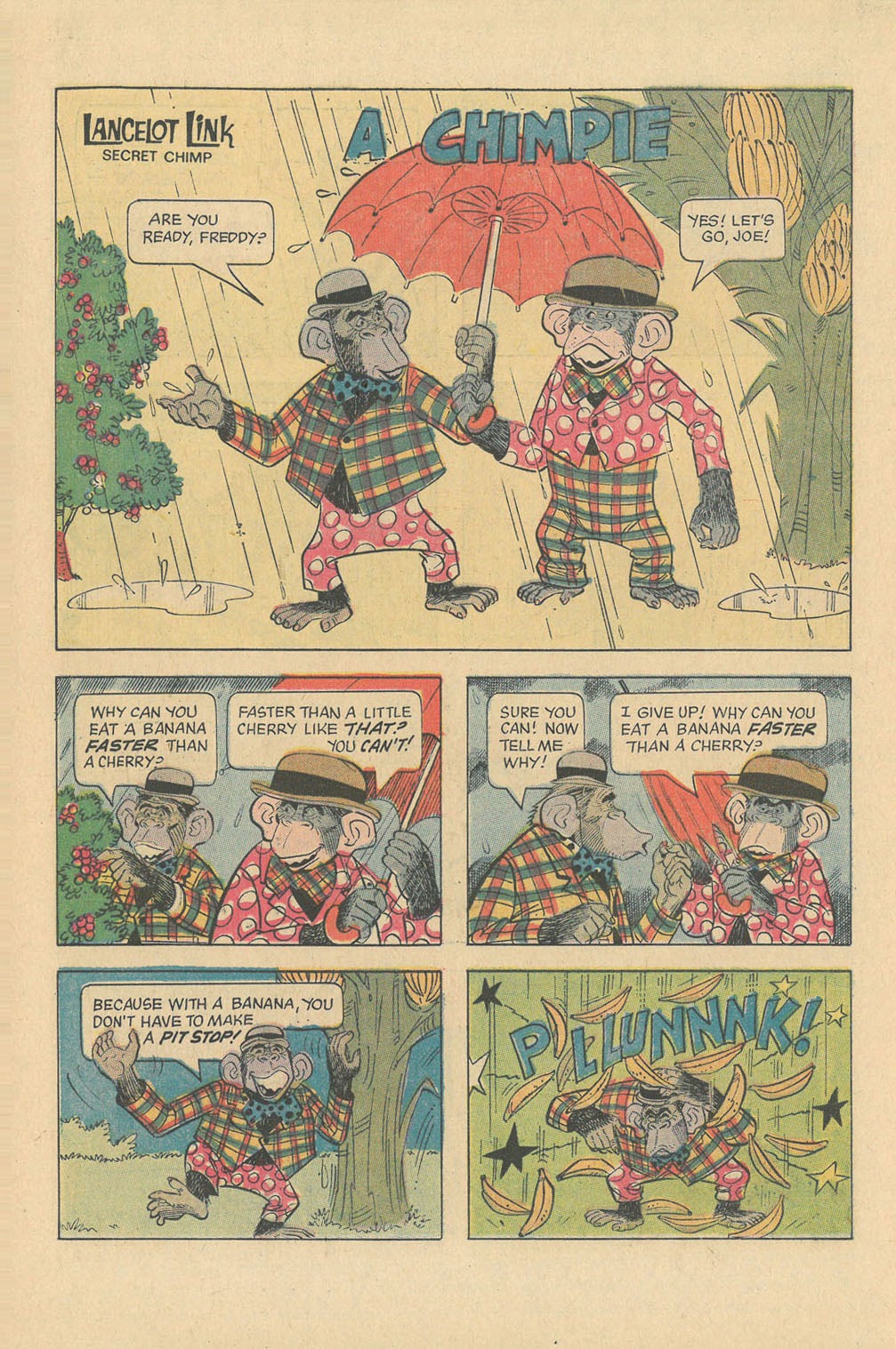 Read online Lancelot Link Secret Chimp comic -  Issue #7 - 25