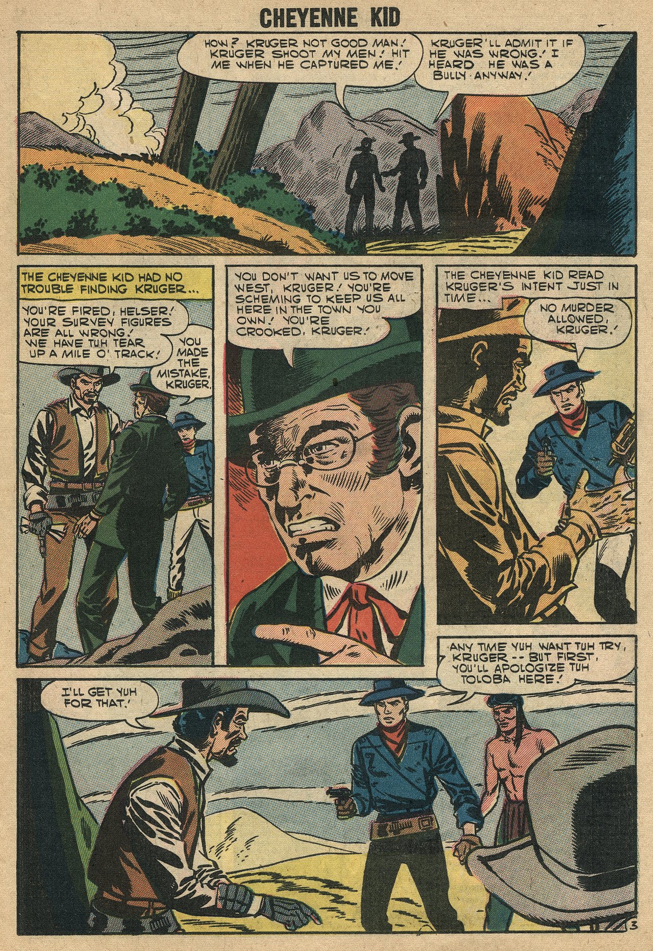 Read online Cheyenne Kid comic -  Issue #9 - 23