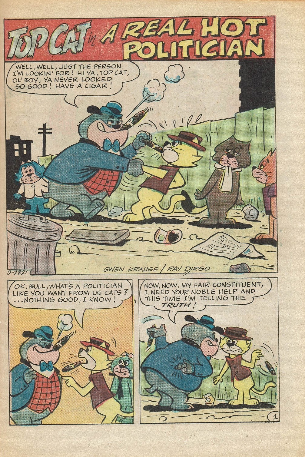 Read online Top Cat (1970) comic -  Issue #11 - 15