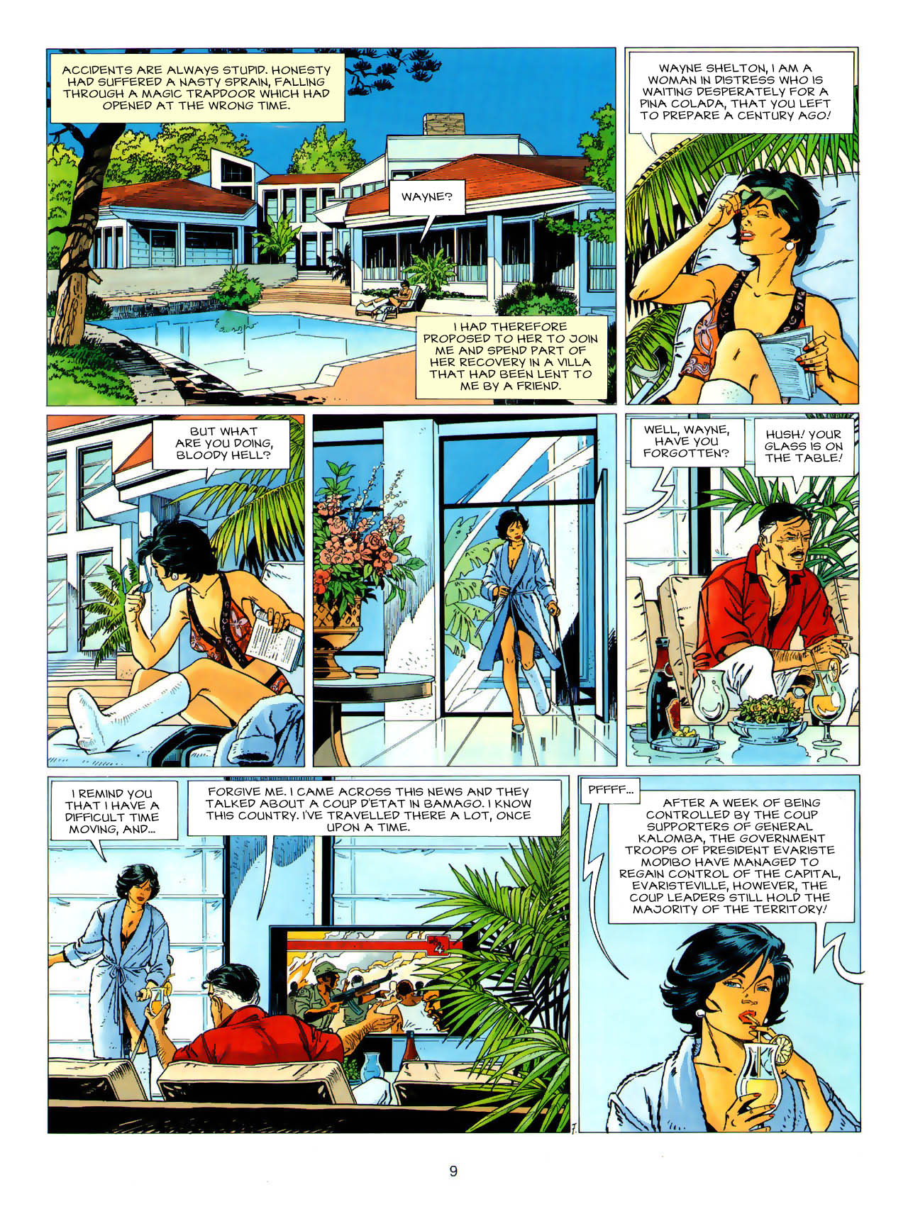 Read online Wayne Shelton comic -  Issue #6 - 12