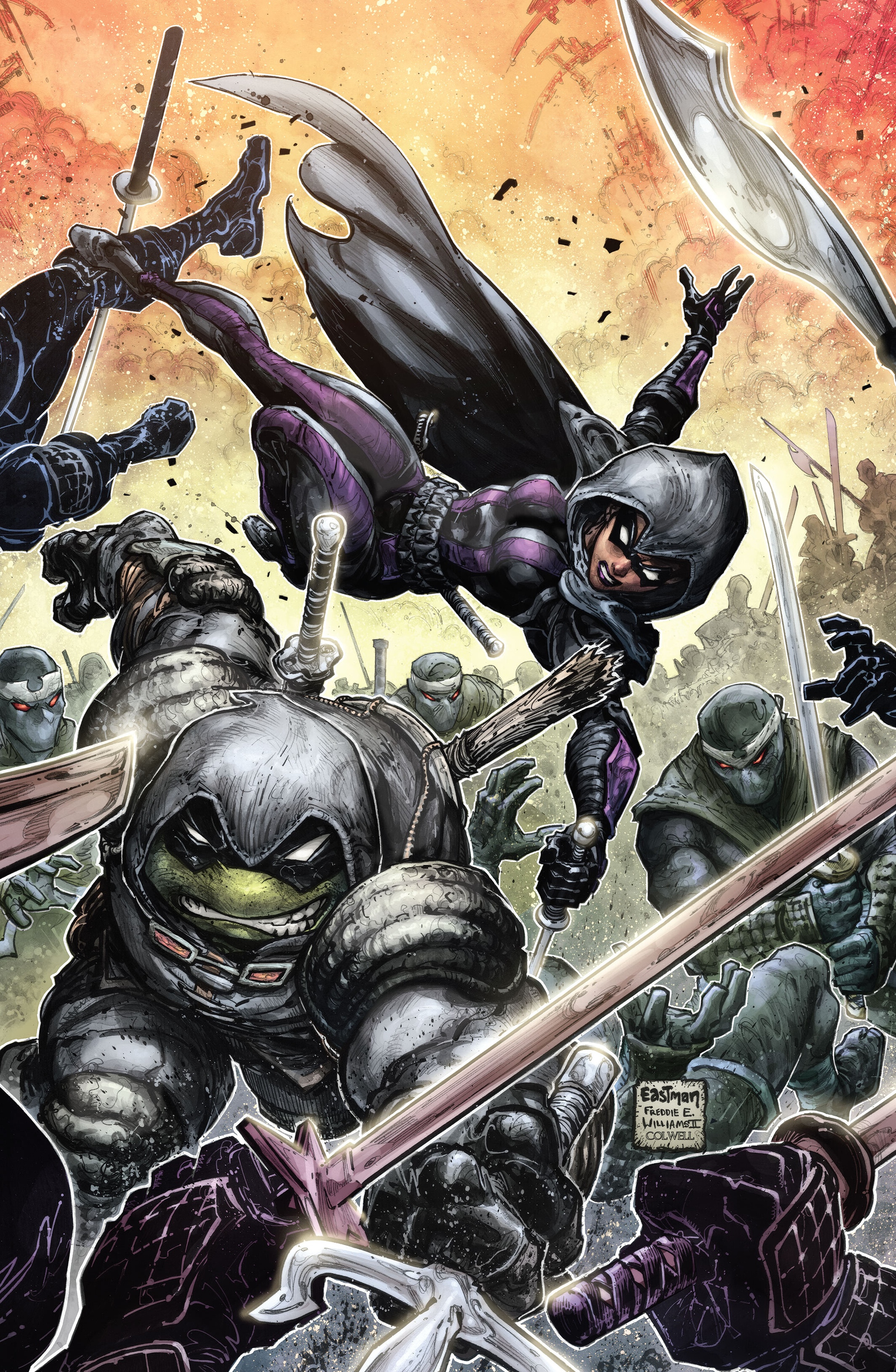 Read online Teenage Mutant Ninja Turtles: The Last Ronin - The Covers comic -  Issue # TPB (Part 2) - 68