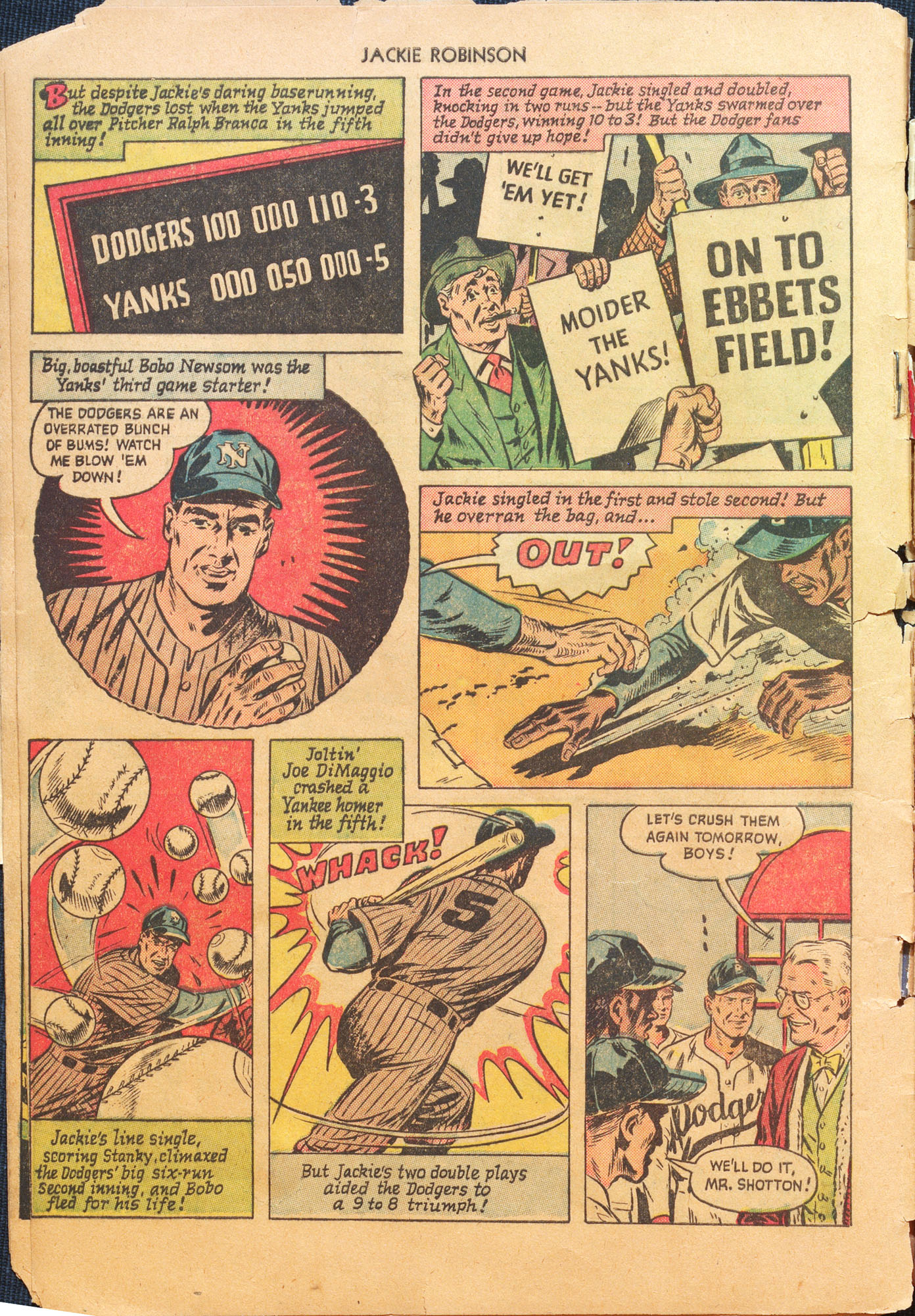Read online Jackie Robinson comic -  Issue #2 - 8