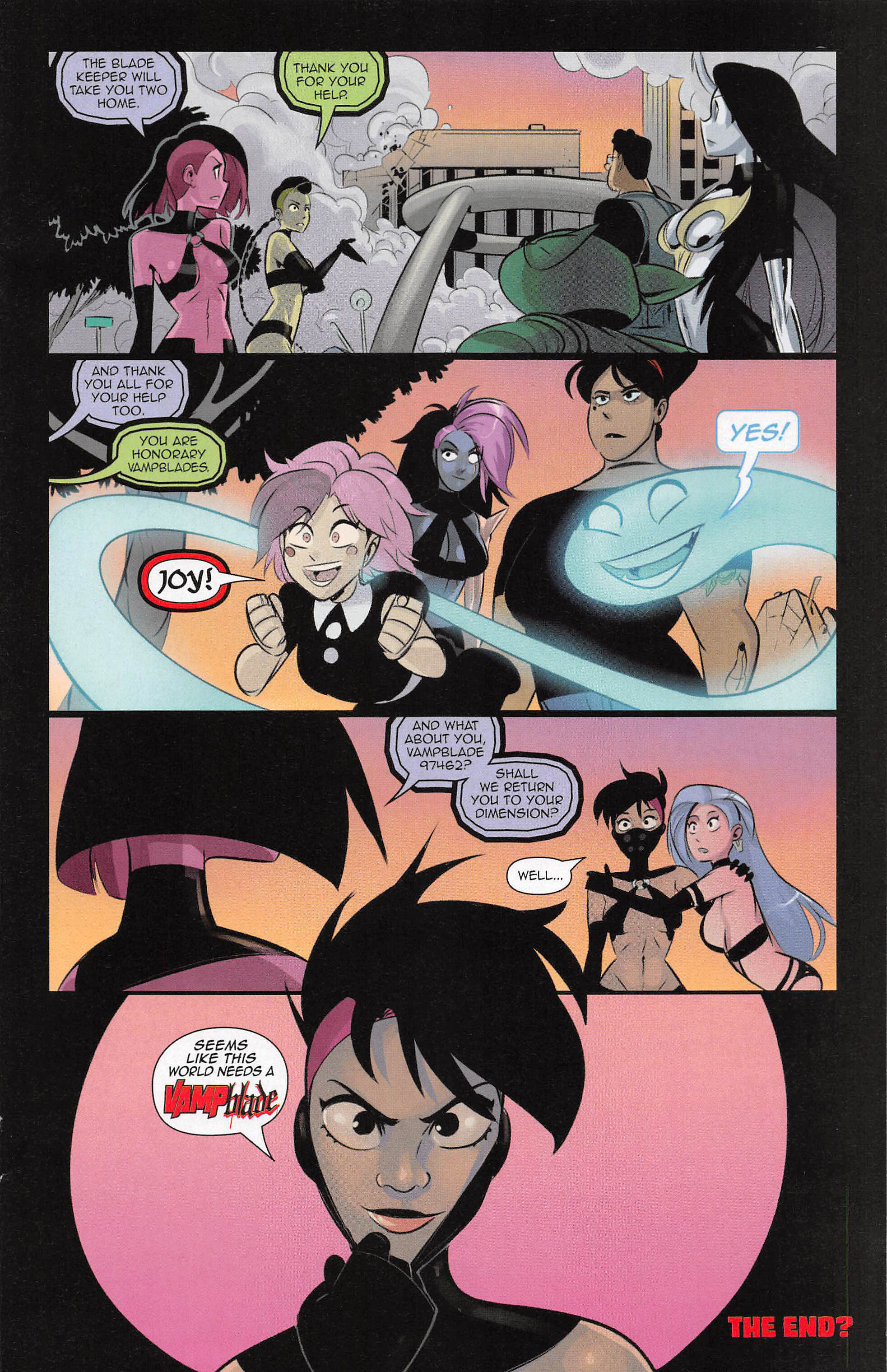 Read online Vampblade Season 4 comic -  Issue #12 - 31
