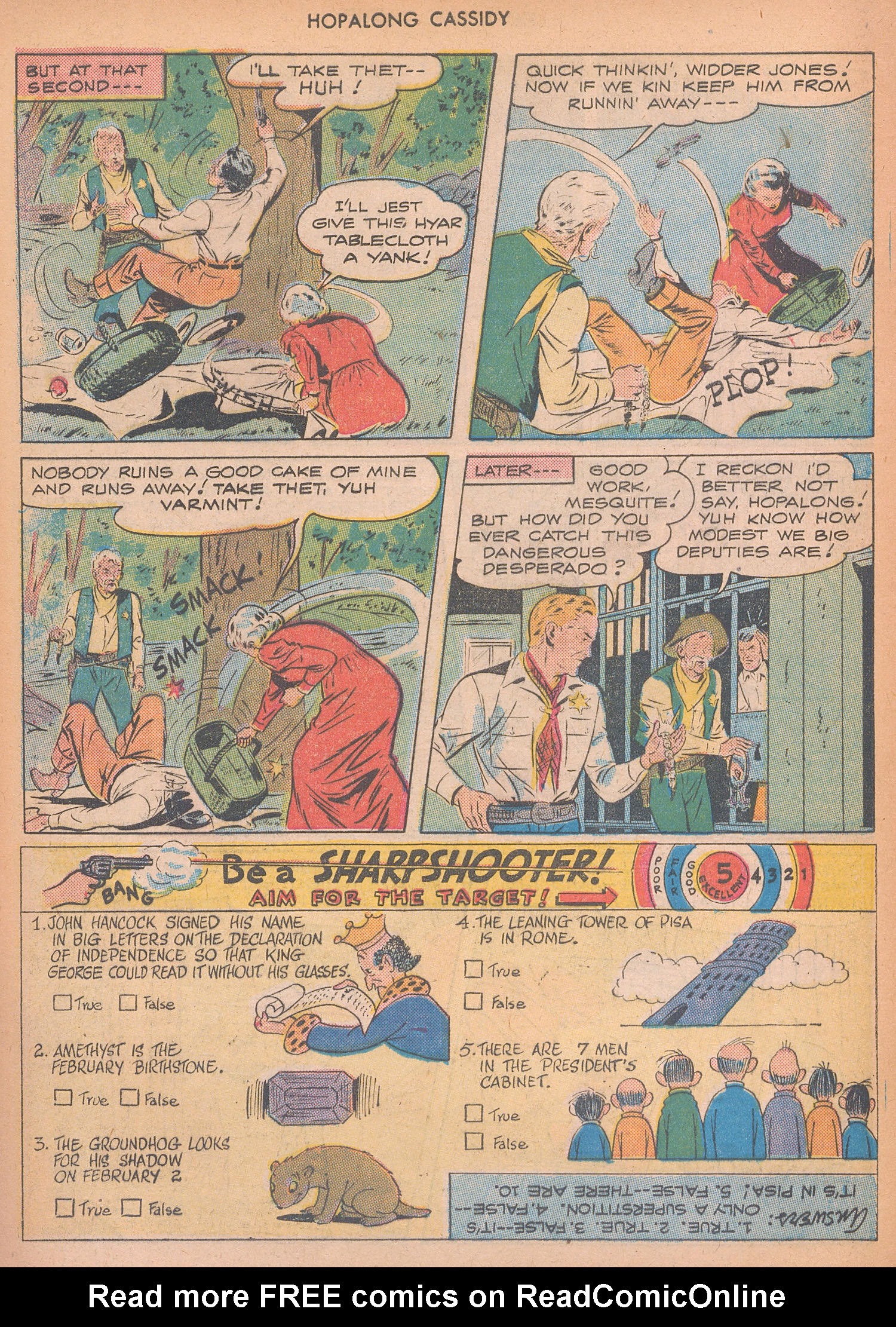 Read online Hopalong Cassidy comic -  Issue #20 - 32