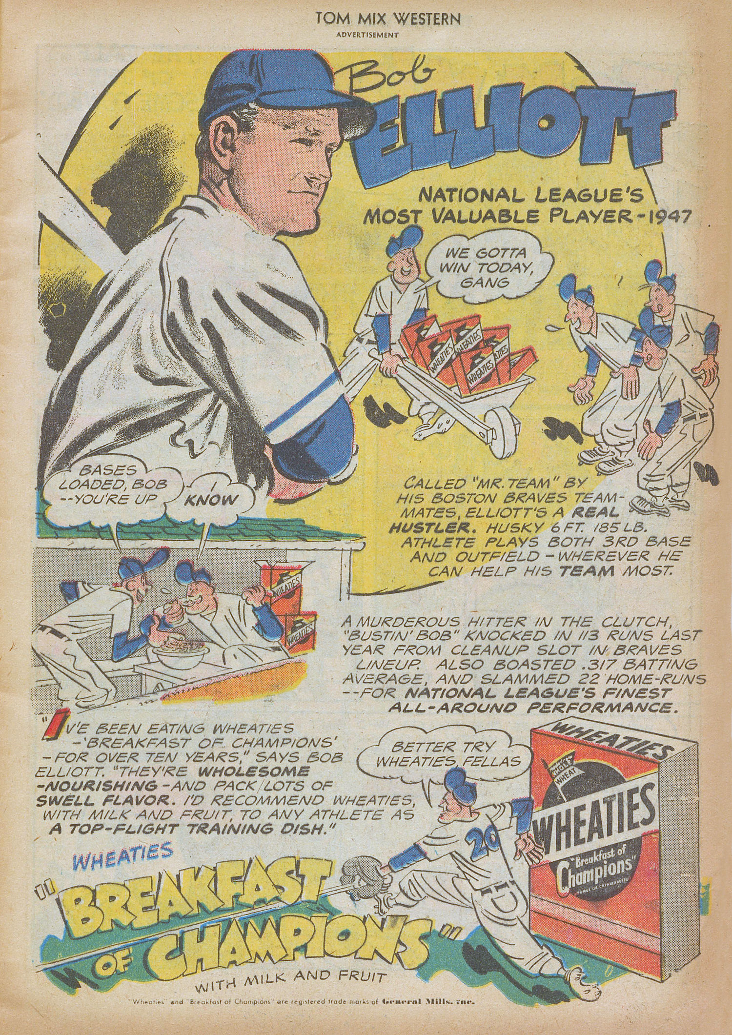 Read online Tom Mix Western (1948) comic -  Issue #9 - 13