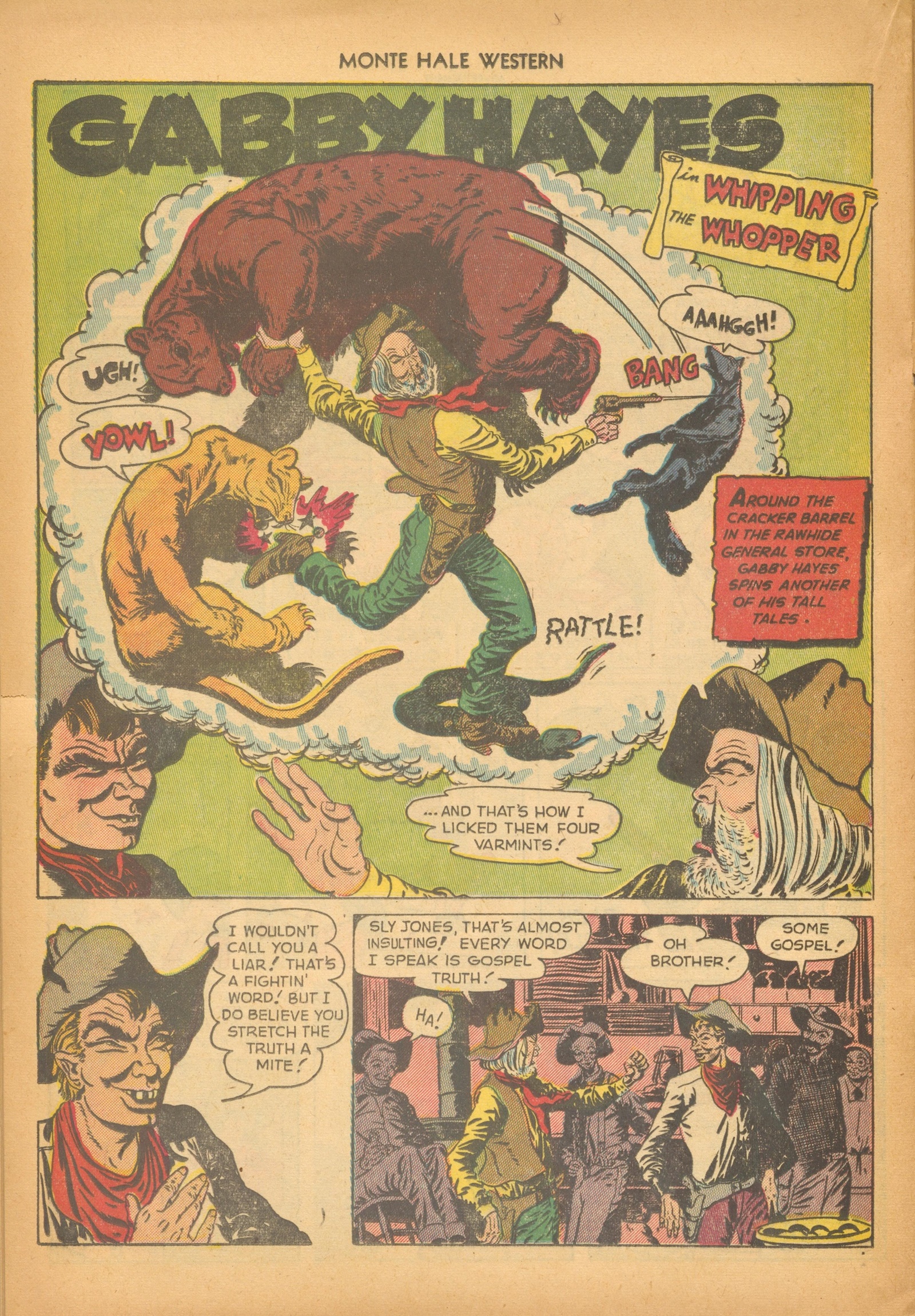 Read online Monte Hale Western comic -  Issue #75 - 24