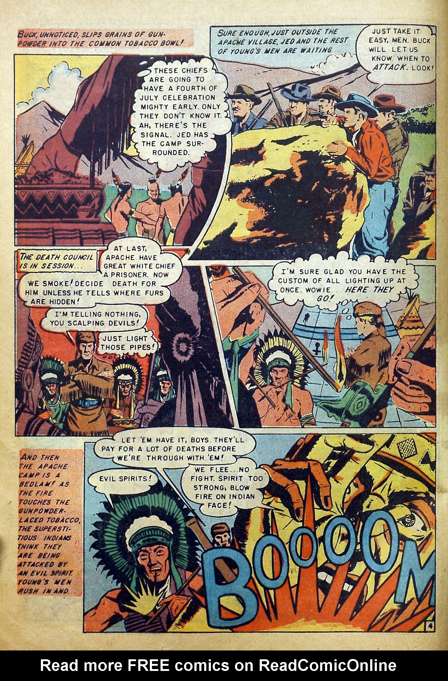 Read online Indian Fighter comic -  Issue #8 - 6