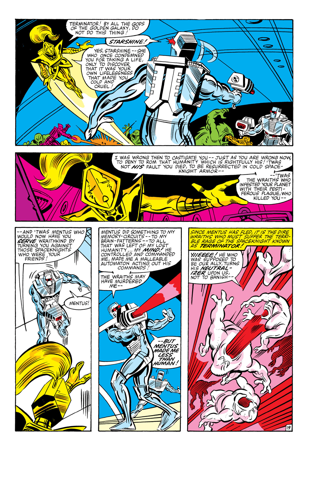 Read online Rom: The Original Marvel Years Omnibus comic -  Issue # TPB (Part 6) - 71