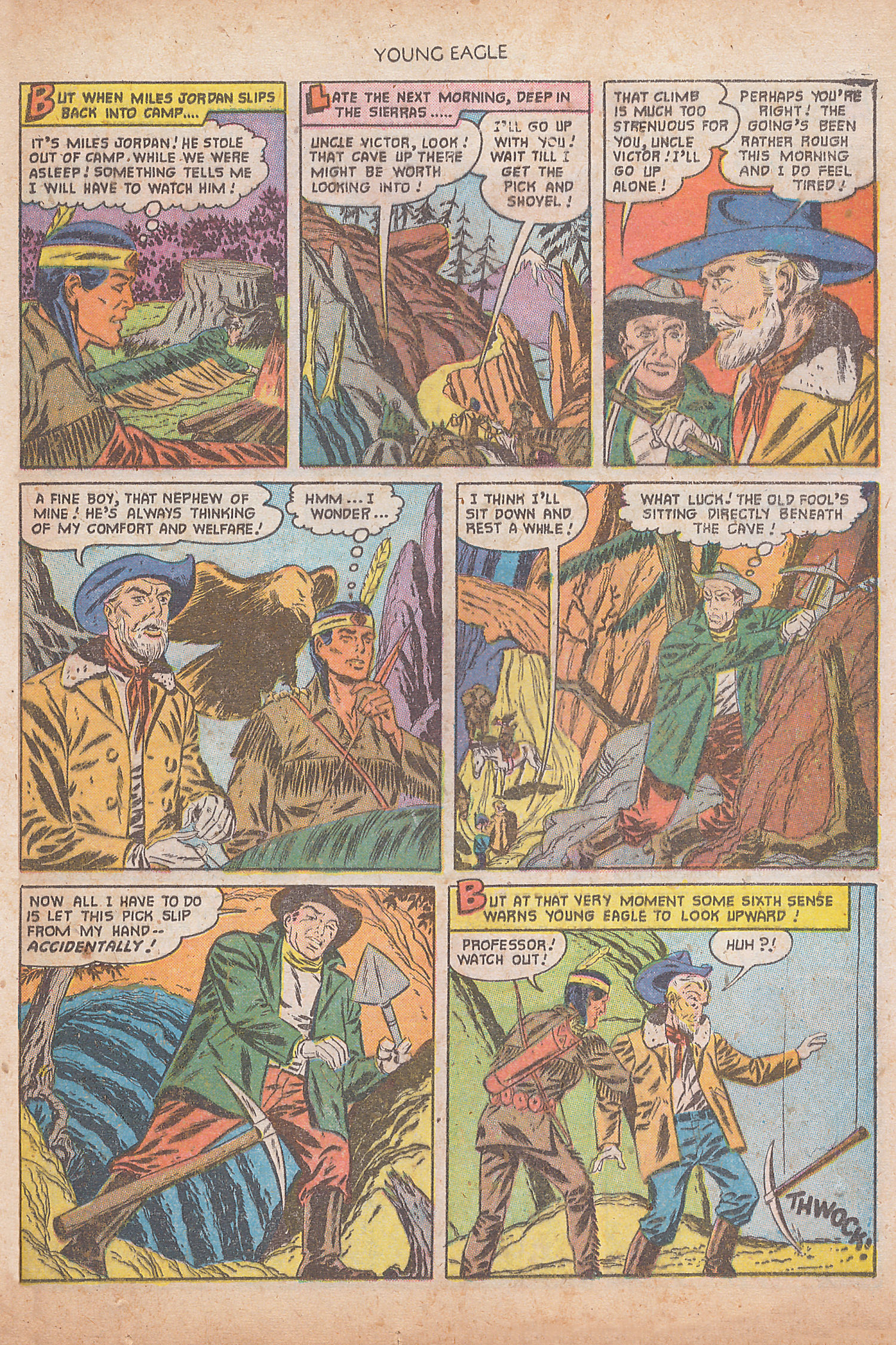 Read online Young Eagle comic -  Issue #7 - 31