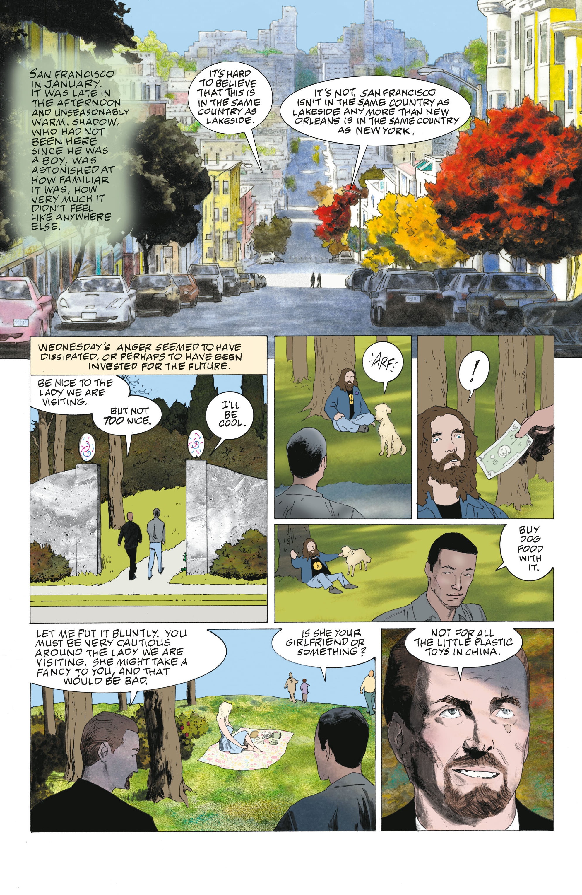 Read online The Complete American Gods comic -  Issue # TPB (Part 4) - 12