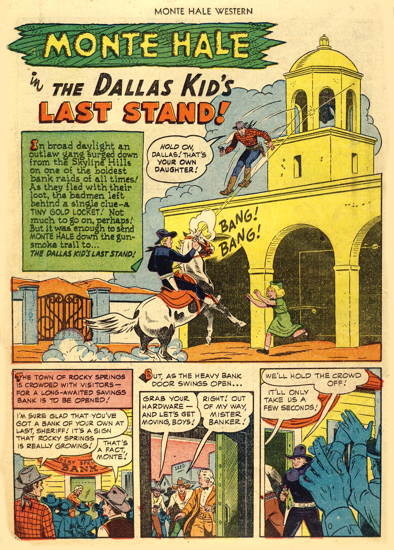 Read online Monte Hale Western comic -  Issue #53 - 17