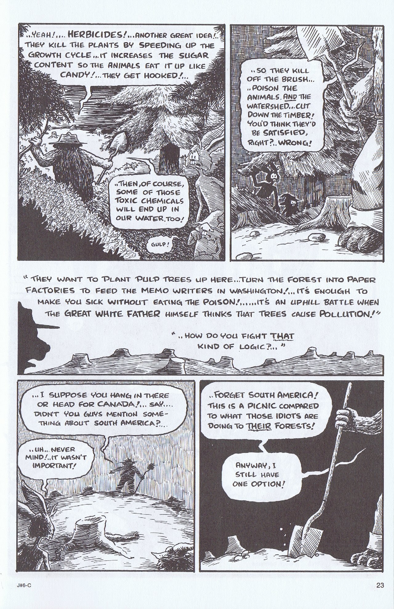 Read online Tales Of The Jackalope comic -  Issue #6 - 25
