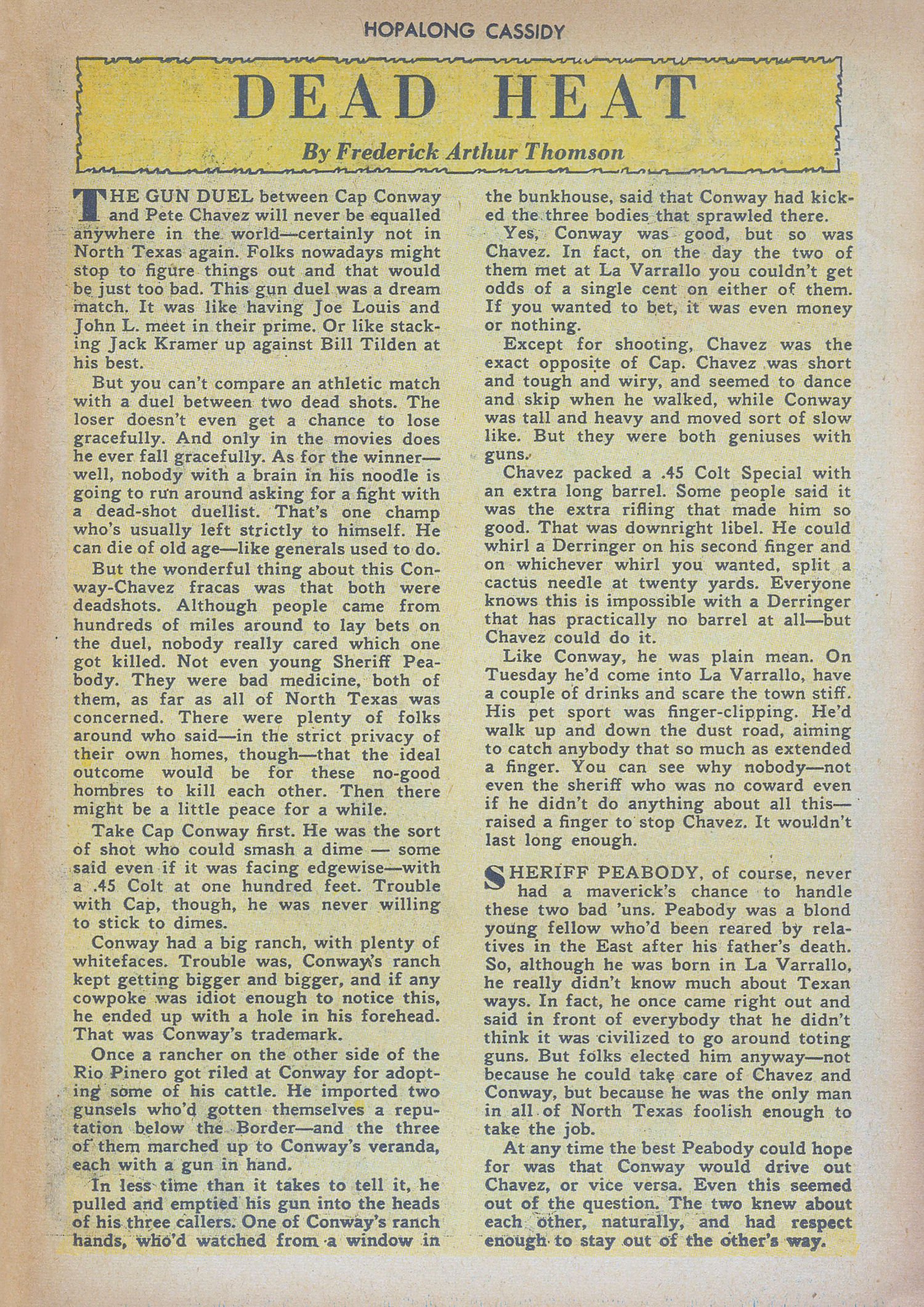 Read online Hopalong Cassidy comic -  Issue #22 - 39
