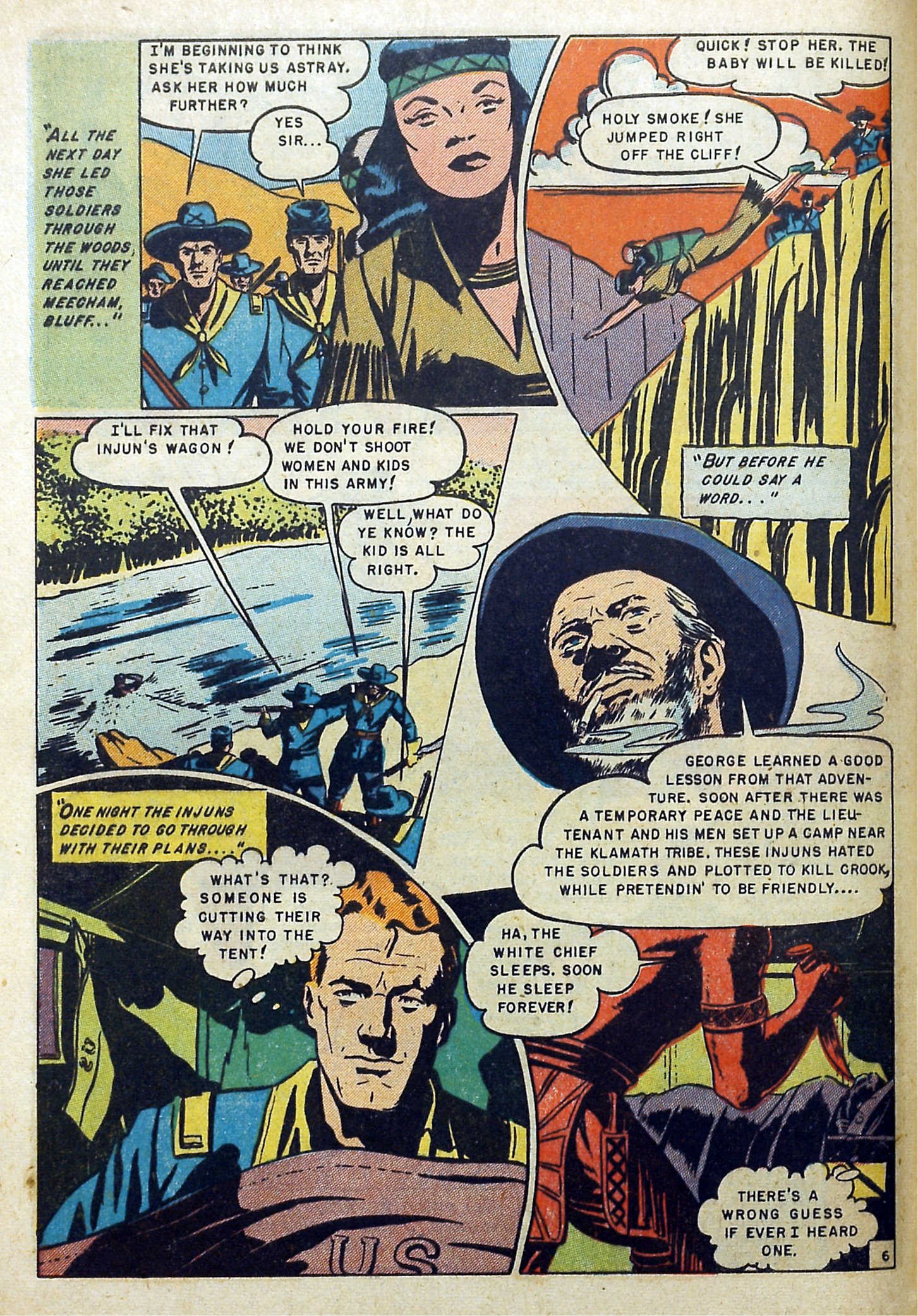 Read online Indian Fighter comic -  Issue #7 - 8