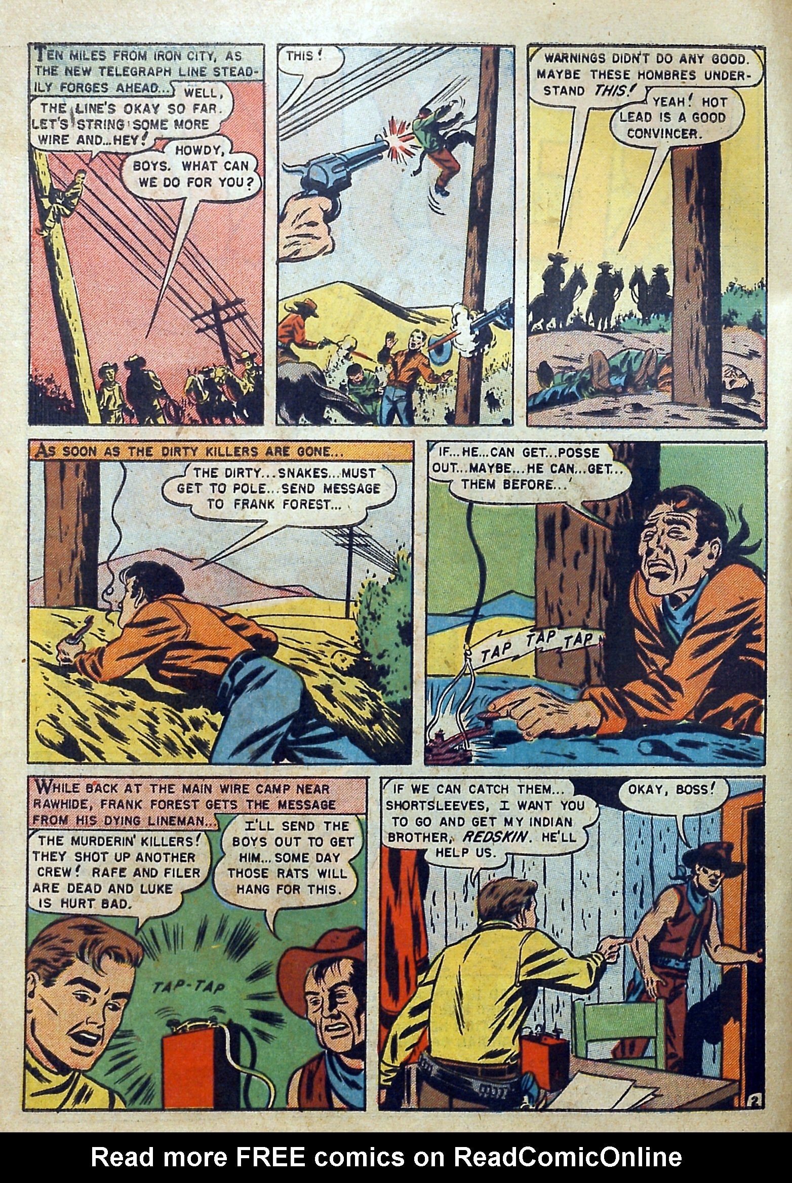 Read online Redskin comic -  Issue #10 - 4