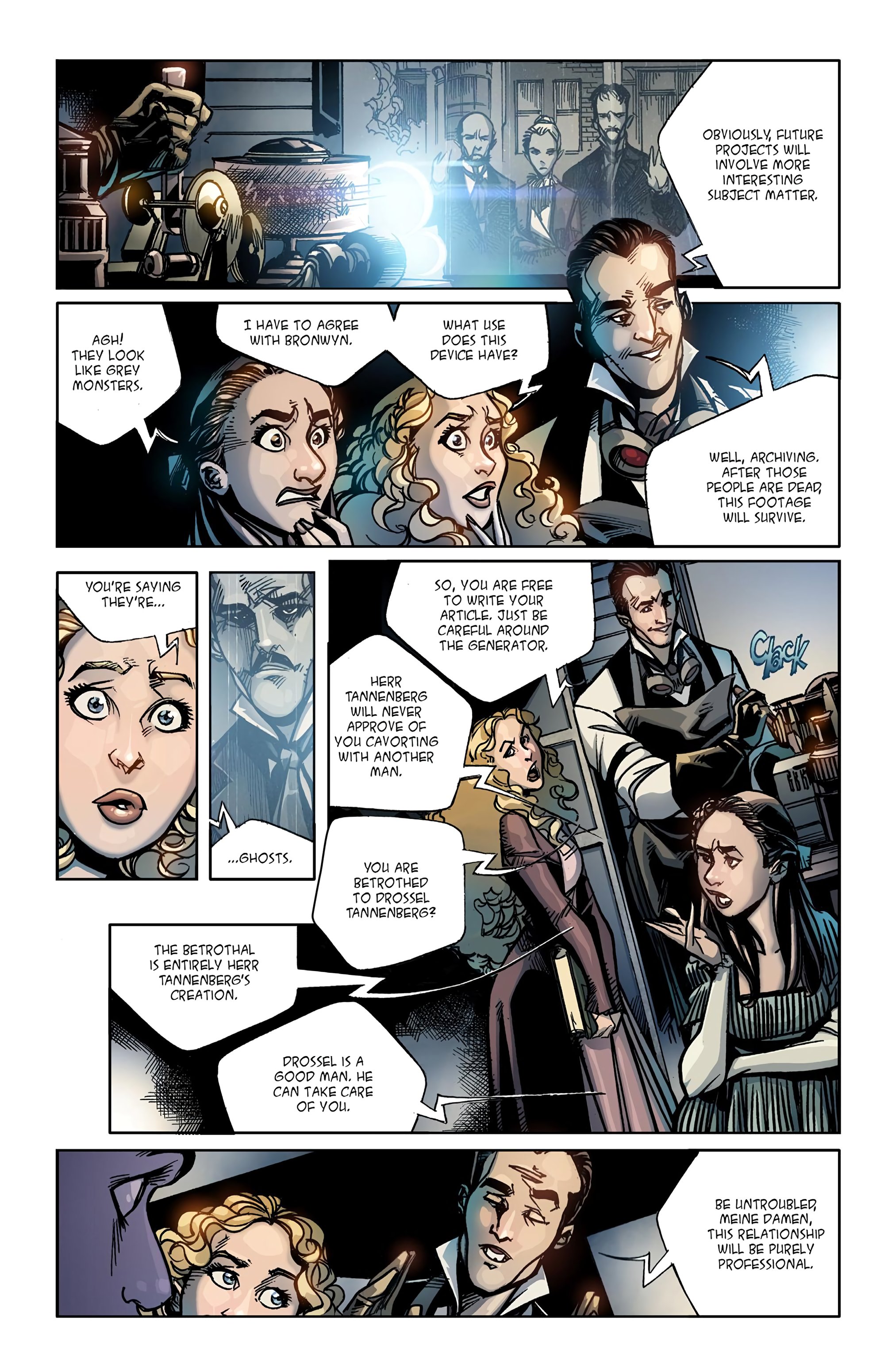 Read online Von Bach comic -  Issue #1 - 9