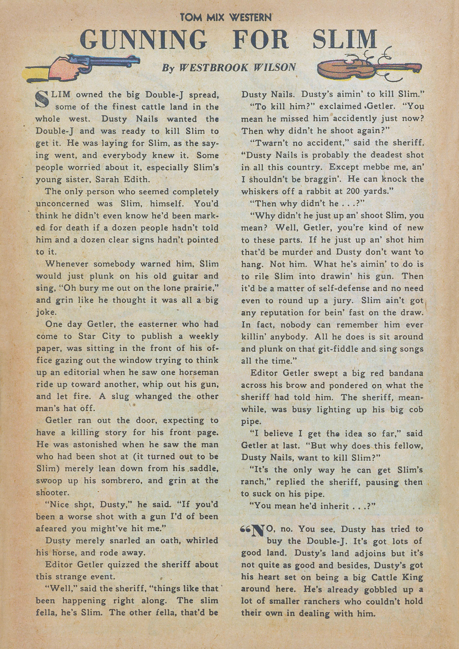 Read online Tom Mix Western (1948) comic -  Issue #12 - 32