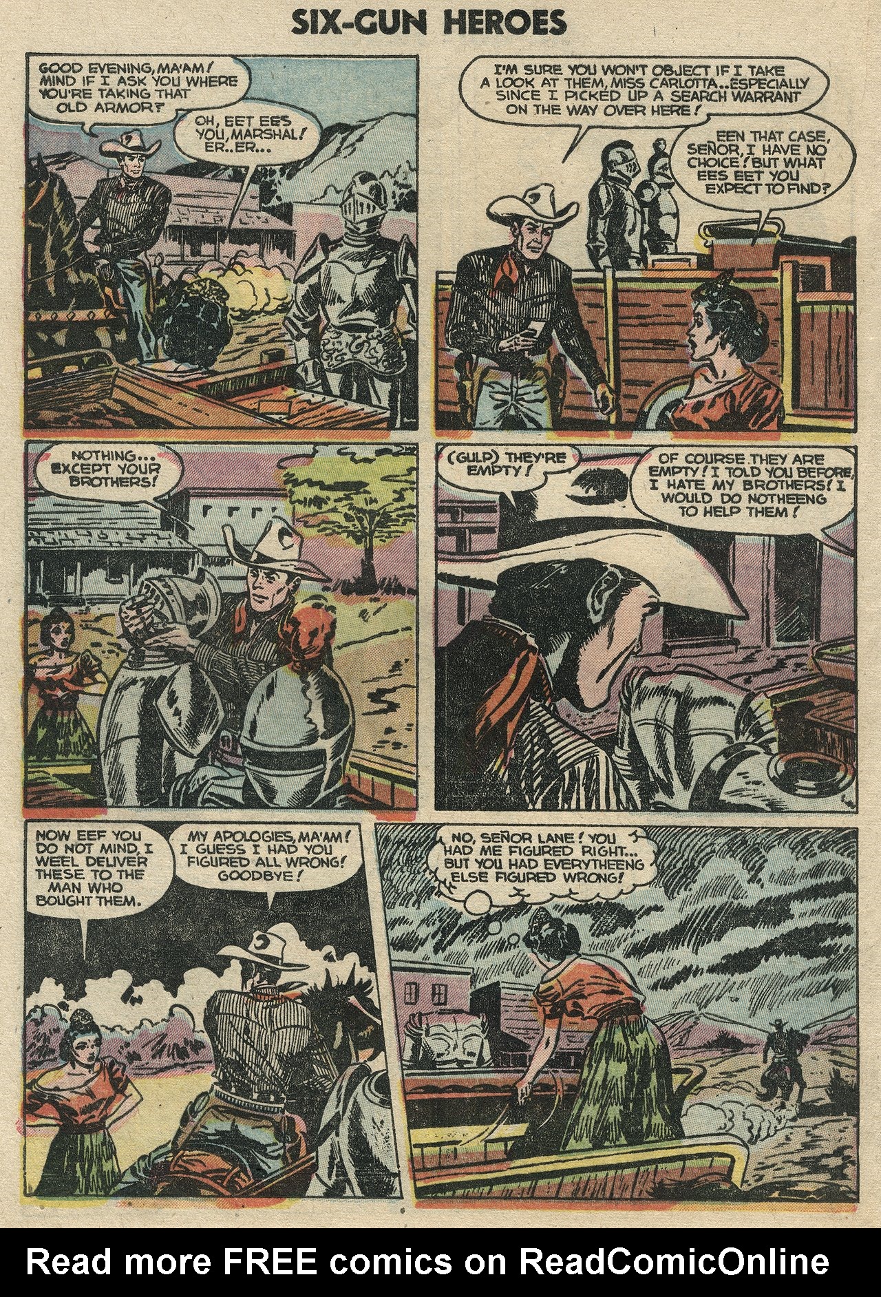 Read online Six-Gun Heroes comic -  Issue #24 - 20