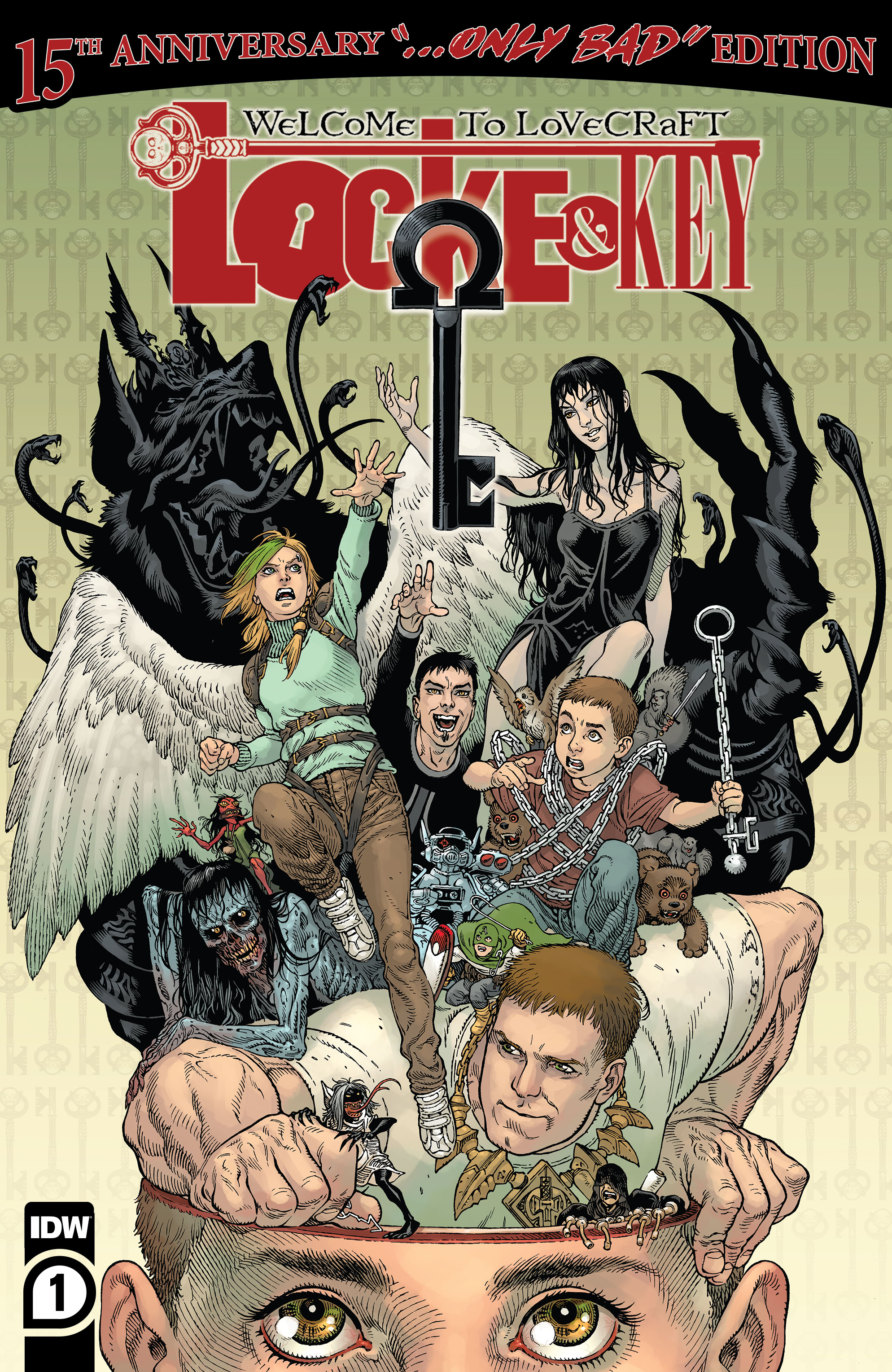 Read online Locke & Key: Welcome To Lovecraft #1: 15th Anniversary Edition comic -  Issue #1: 15th Anniversary Edition Full - 1