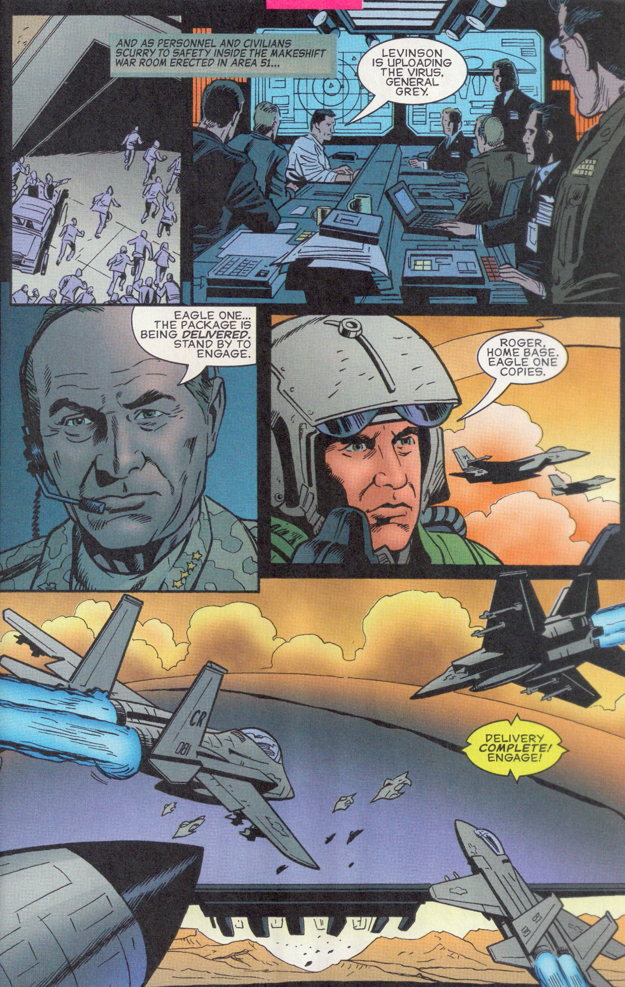 Read online Independence Day (1996) comic -  Issue #2 - 21