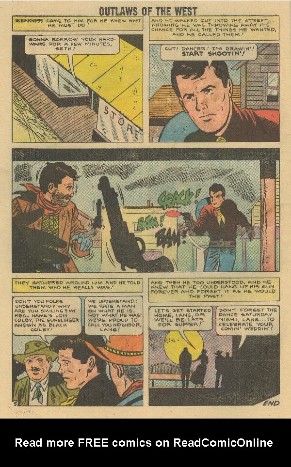 Read online Outlaws of the West comic -  Issue #18 - 9