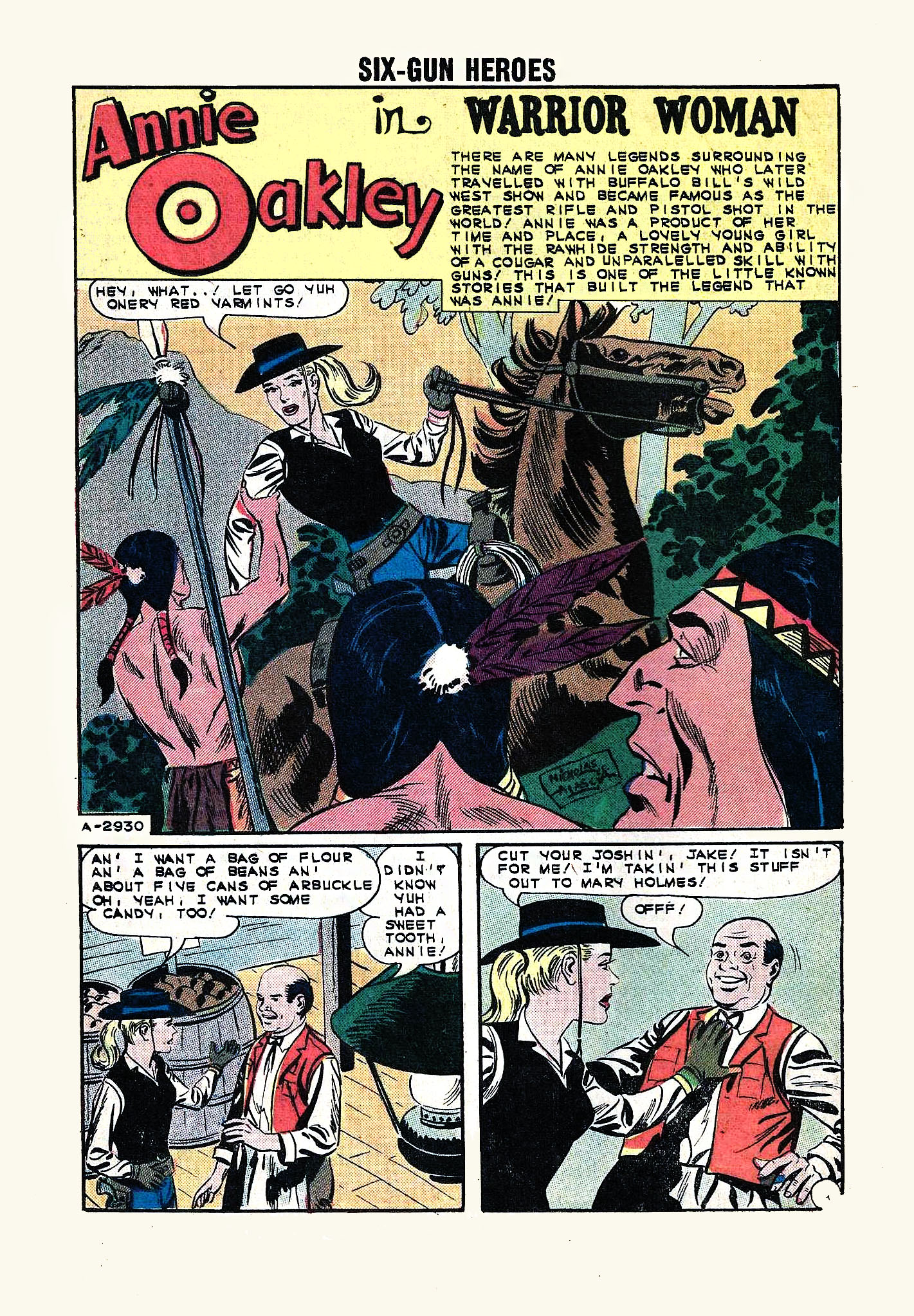 Read online Six-Gun Heroes comic -  Issue #77 - 26