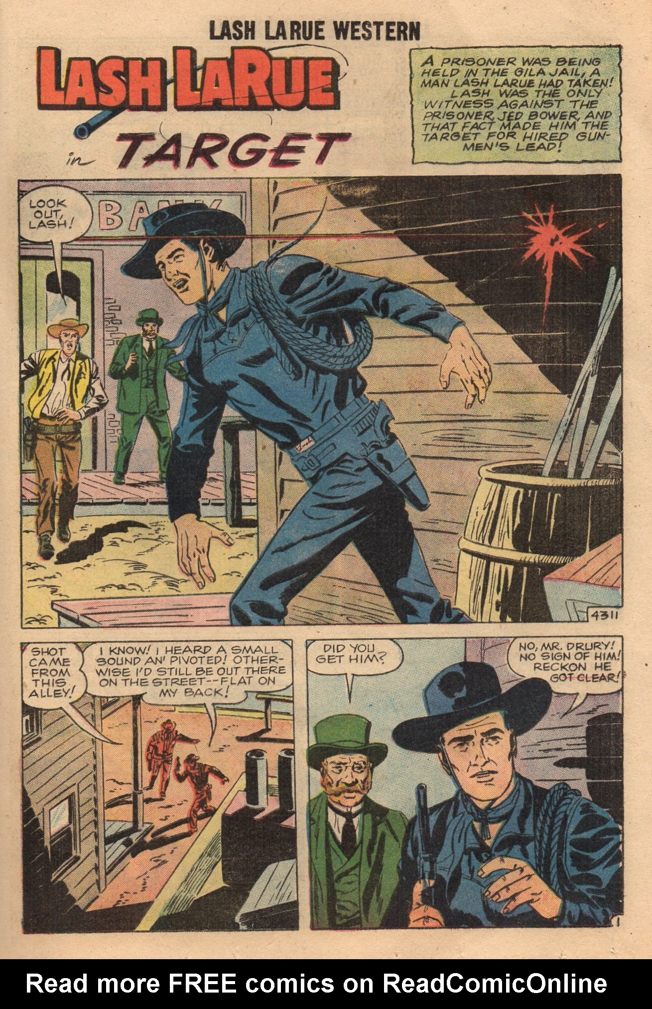 Read online Lash Larue Western (1949) comic -  Issue #70 - 17