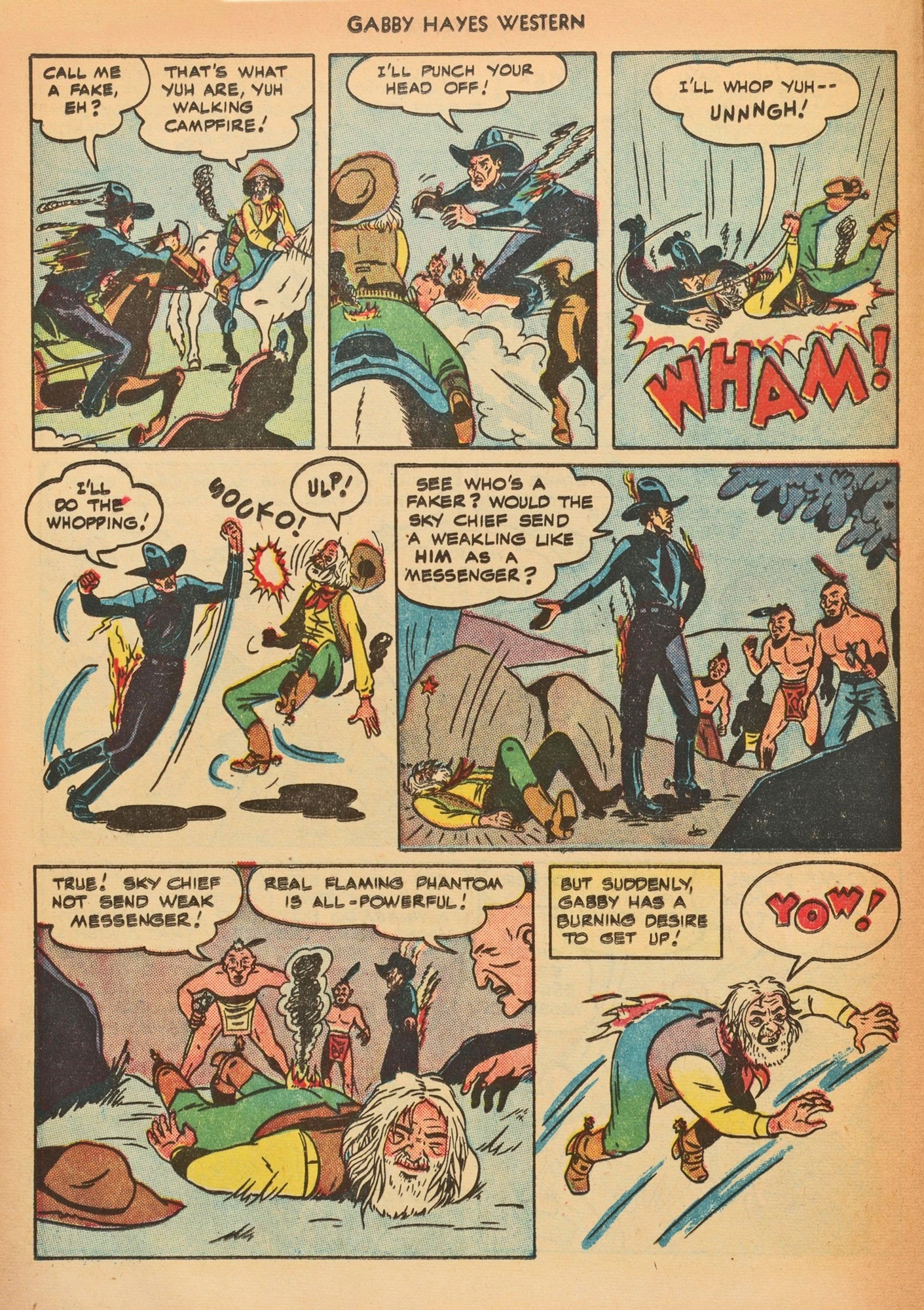 Read online Gabby Hayes Western comic -  Issue #11 - 16