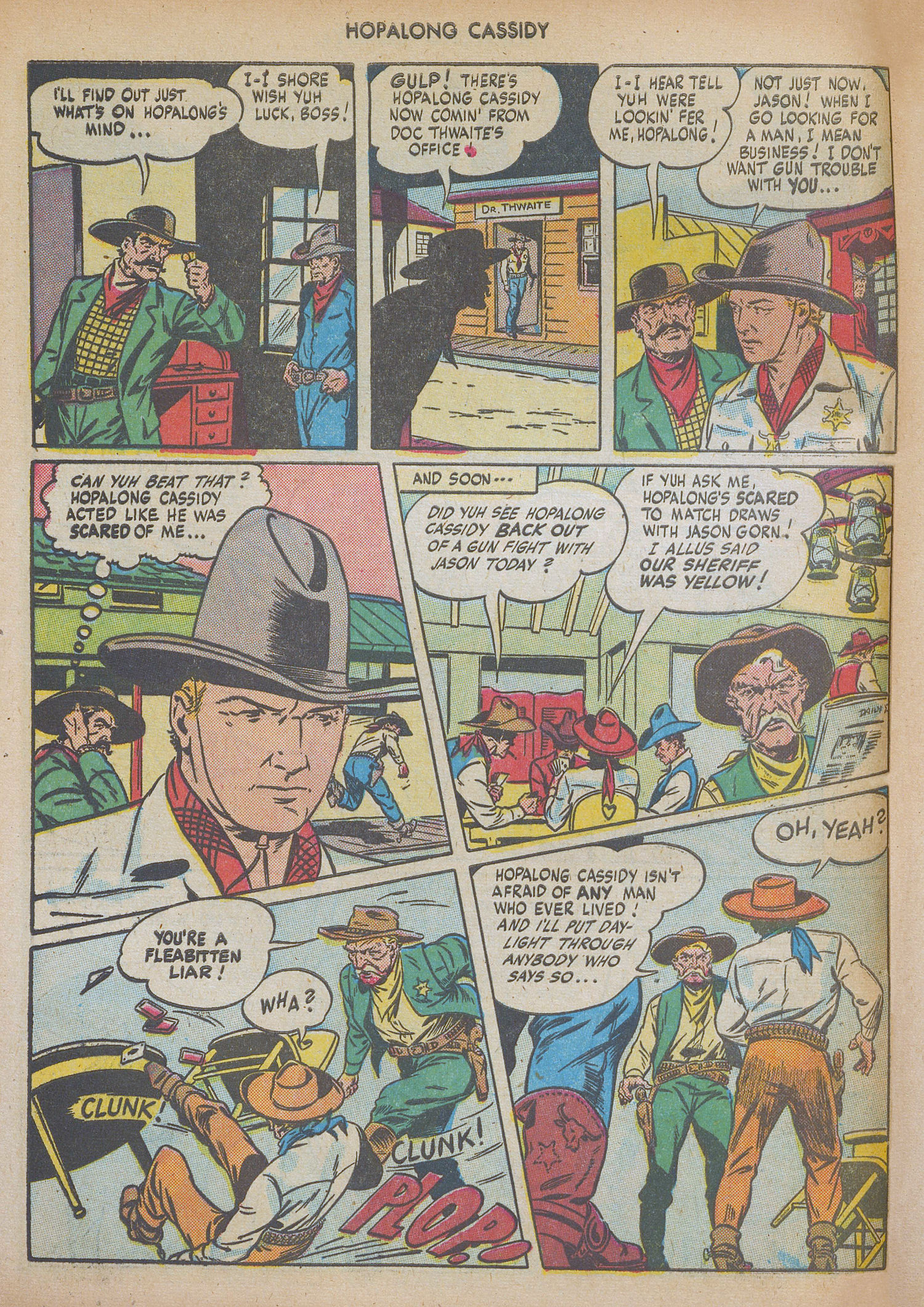 Read online Hopalong Cassidy comic -  Issue #7 - 8