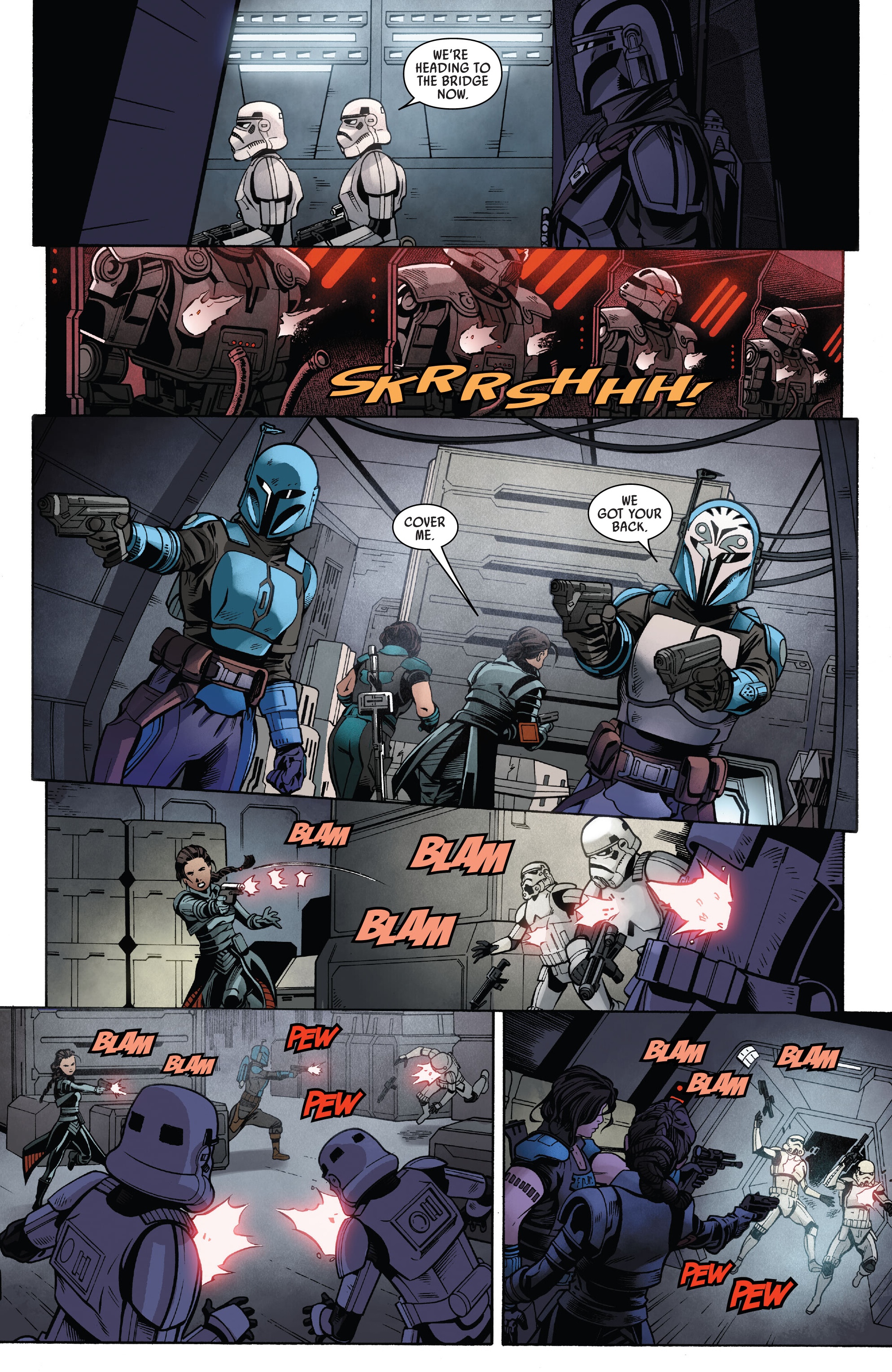 Read online Star Wars: The Mandalorian Season 2 comic -  Issue #8 - 16