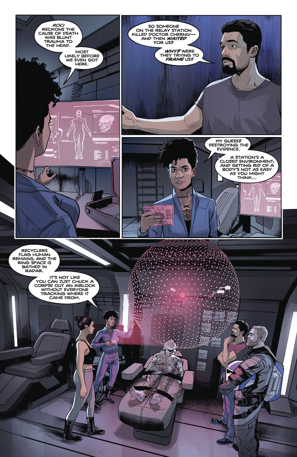 Read online The Expanse: Dragon Tooth comic -  Issue #6 - 6