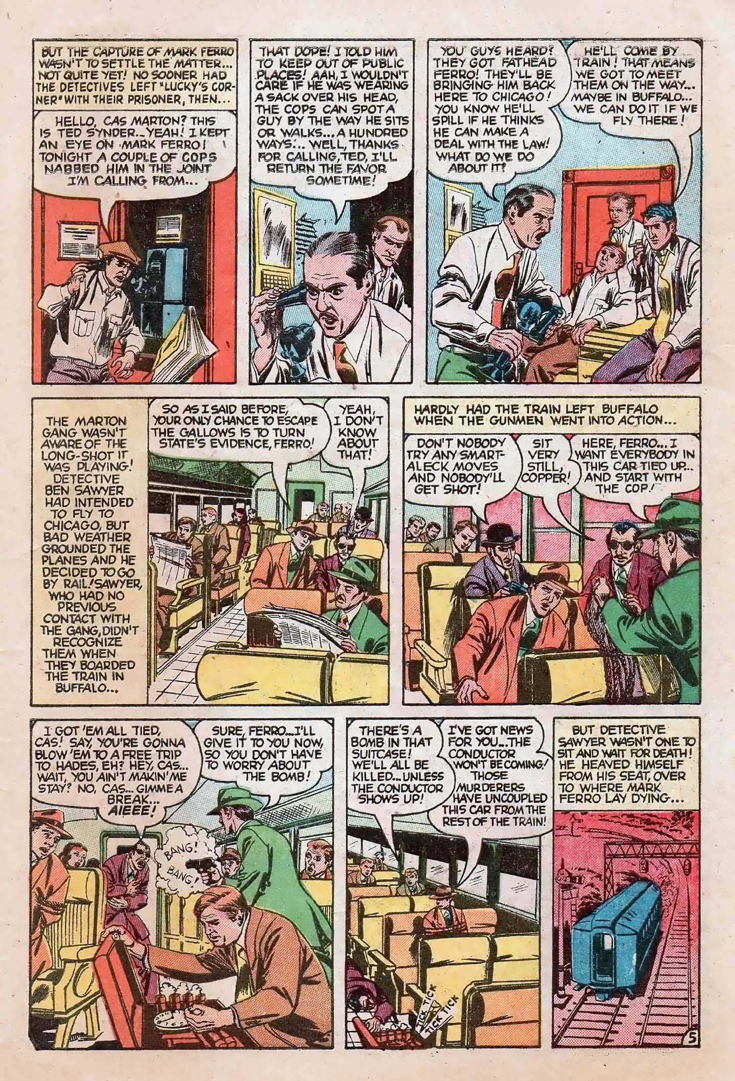 Read online Crime Exposed (1950) comic -  Issue #7 - 31