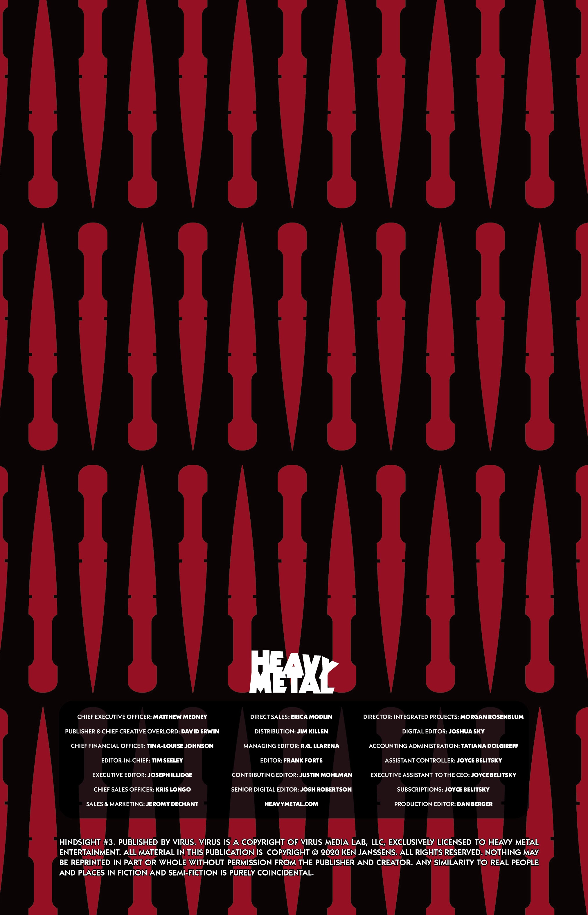 Read online Hindsight comic -  Issue #3 - 22