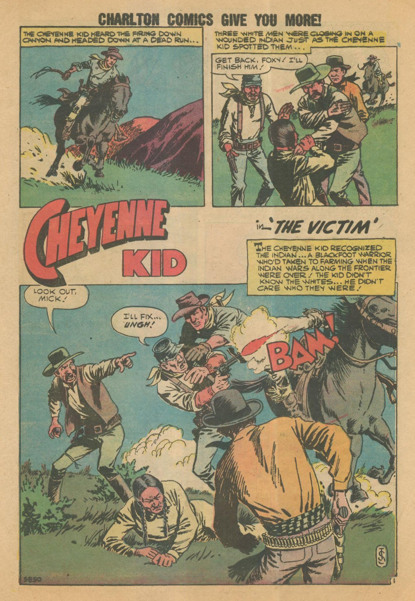 Read online Cheyenne Kid comic -  Issue #20 - 26